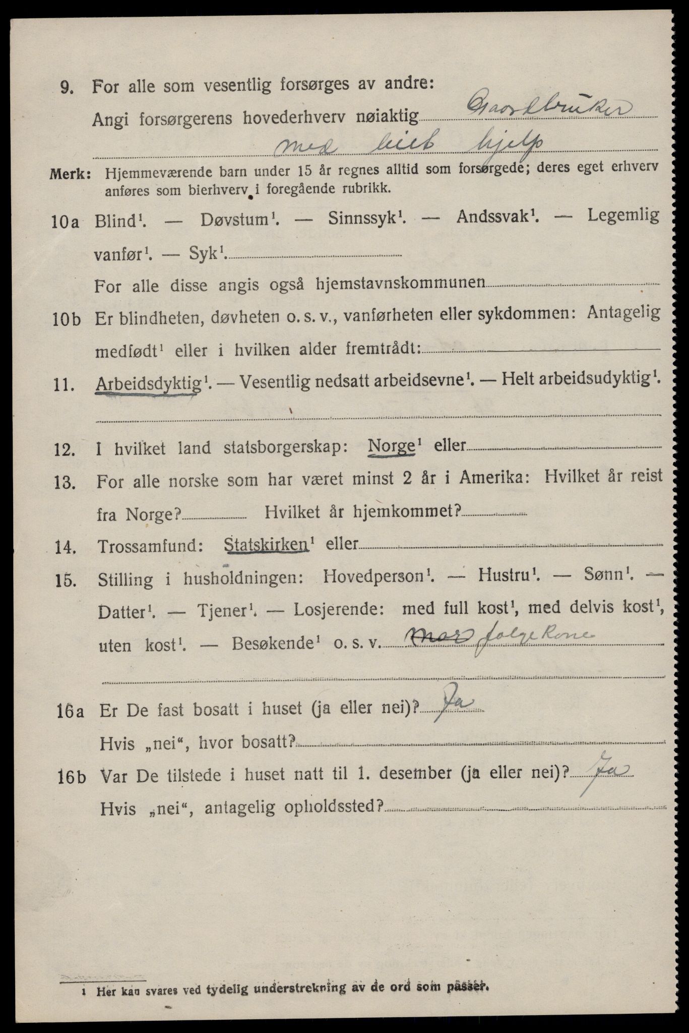 SAST, 1920 census for Nærbø, 1920, p. 1630