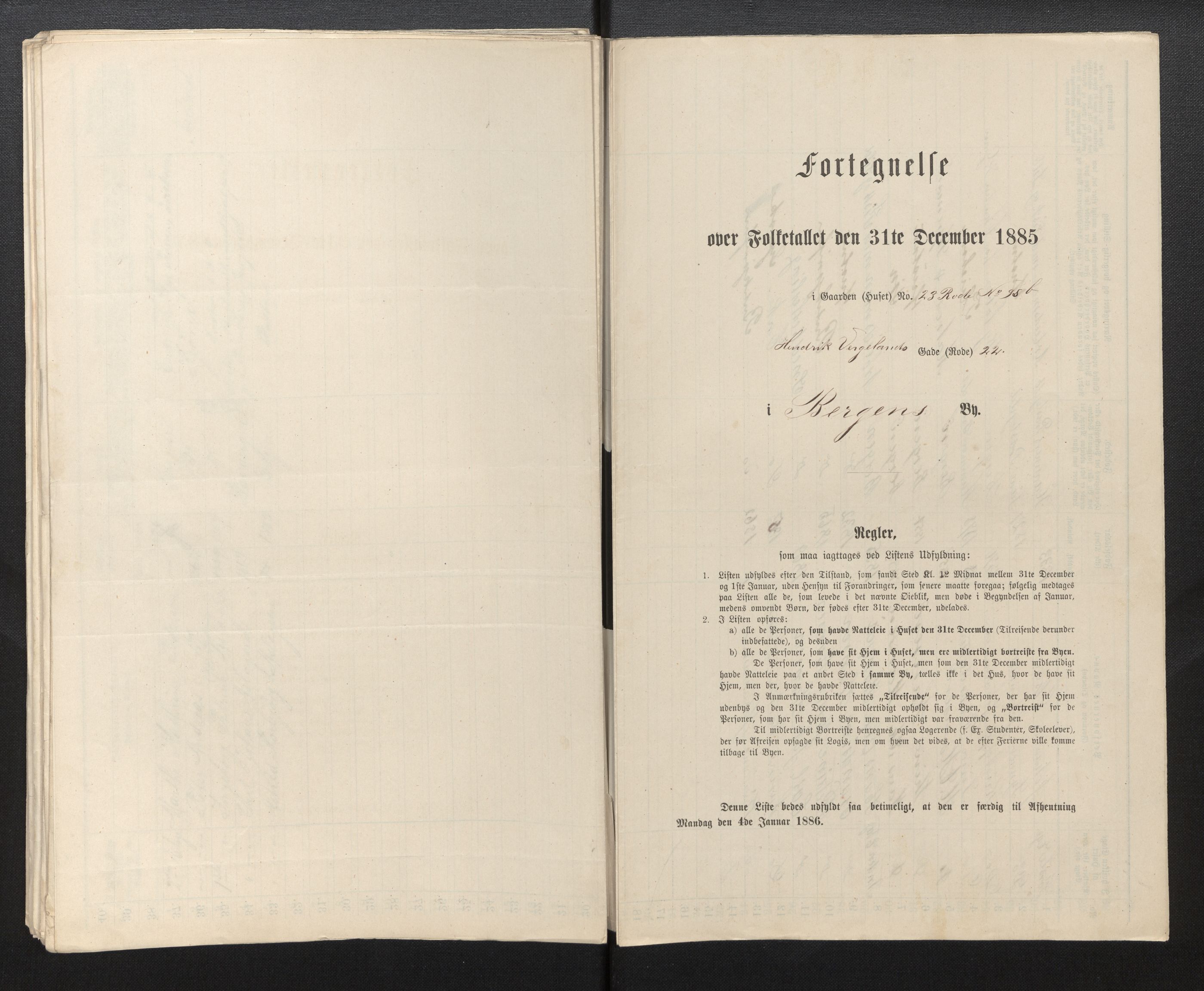 SAB, 1885 census for 1301 Bergen, 1885, p. 2119