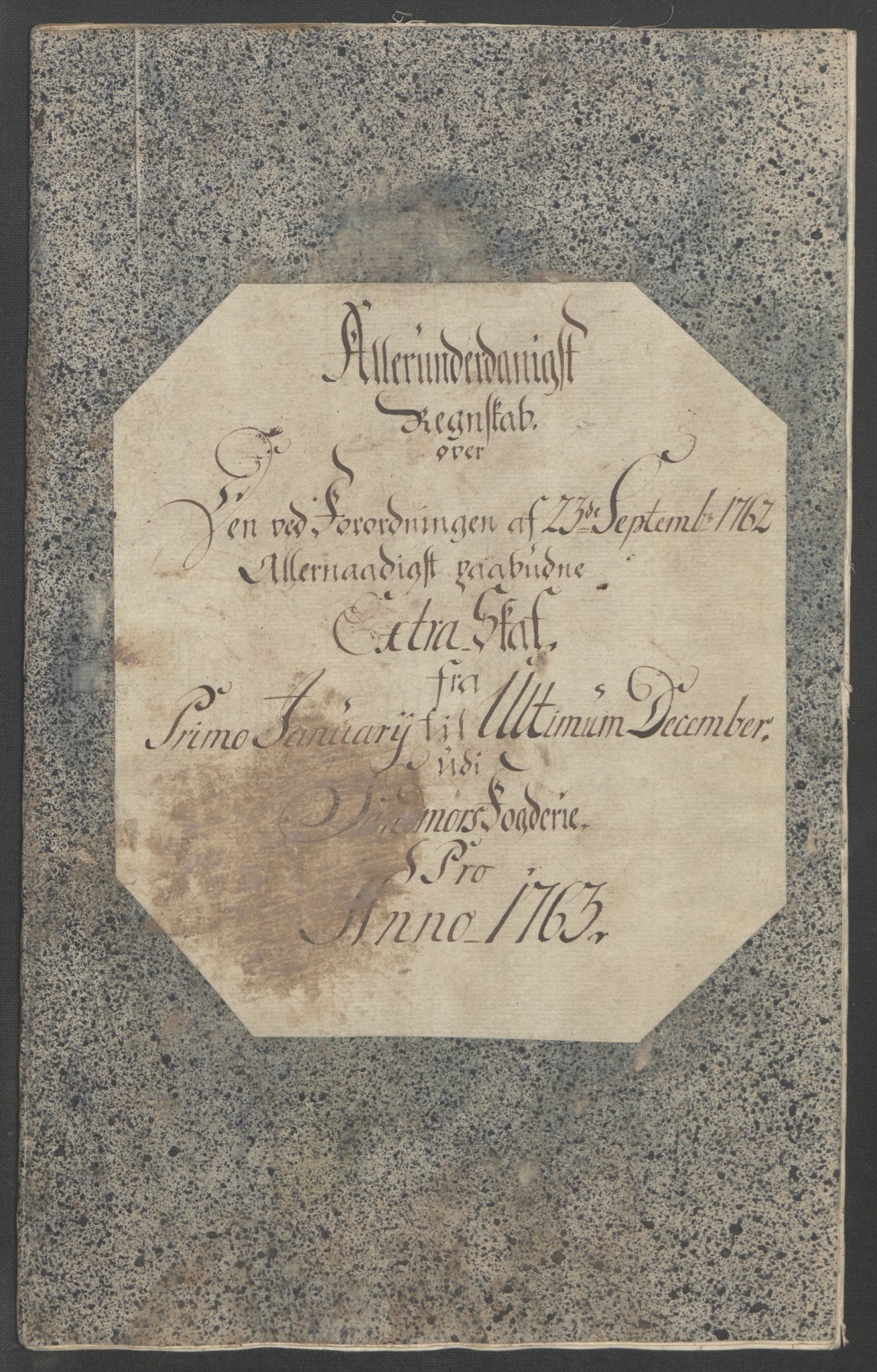 Rentekammeret inntil 1814, Reviderte regnskaper, Fogderegnskap, RA/EA-4092/R54/L3645: Ekstraskatten Sunnmøre, 1762-1772, p. 16