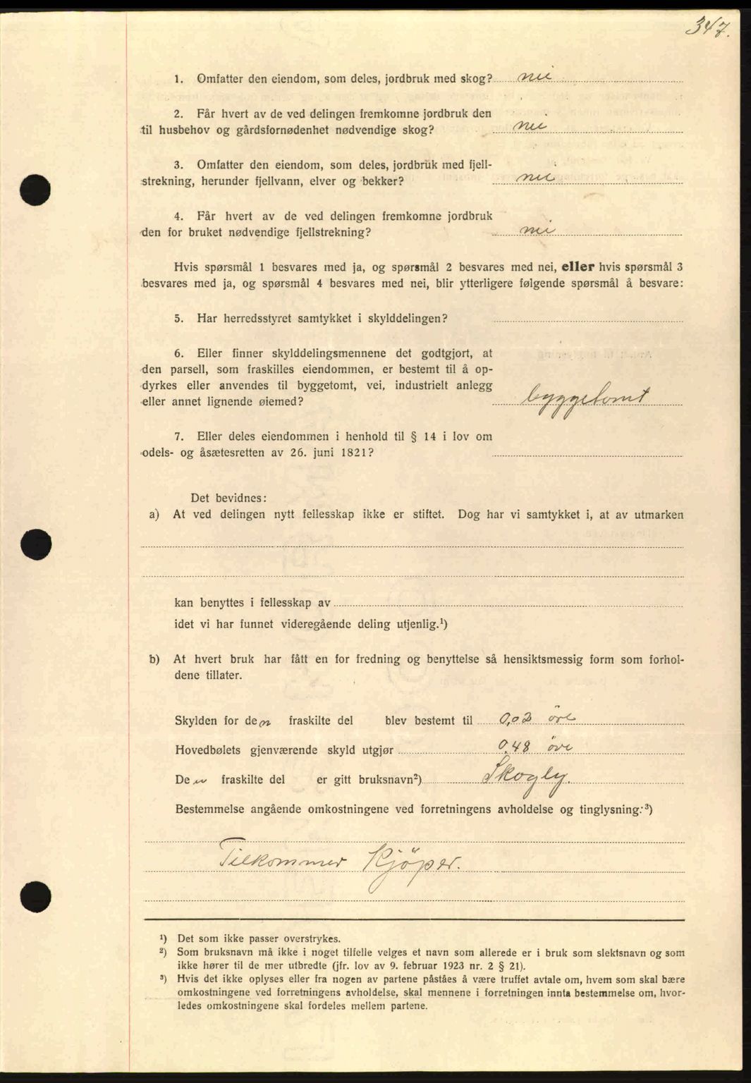 Nordmøre sorenskriveri, SAT/A-4132/1/2/2Ca: Mortgage book no. A84, 1938-1938, Diary no: : 1909/1938