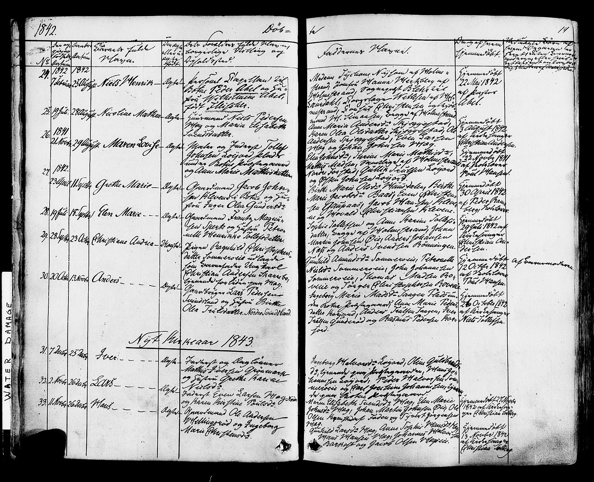 Botne kirkebøker, SAKO/A-340/F/Fa/L0006: Parish register (official) no. I 6, 1836-1877, p. 19