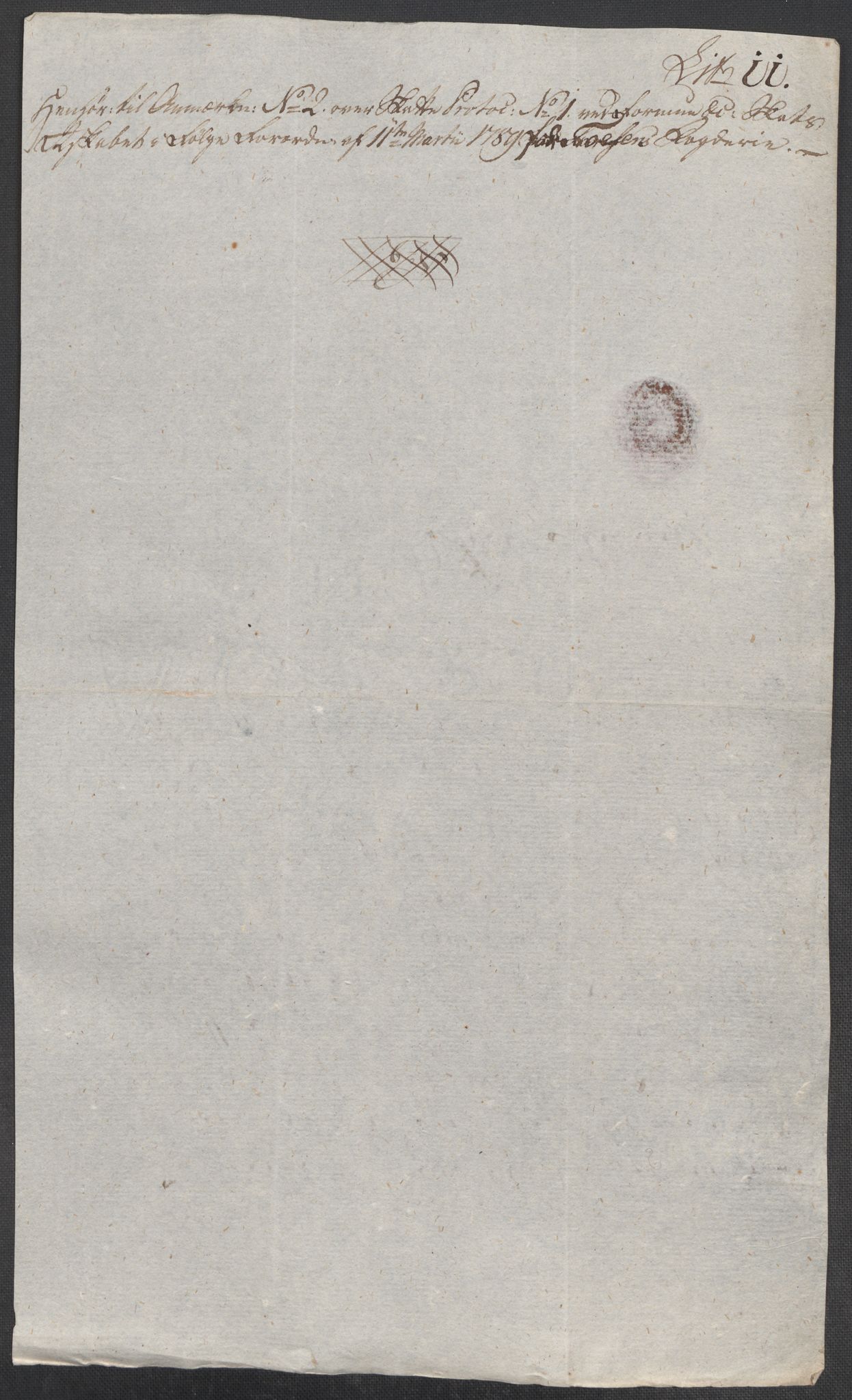 Rentekammeret inntil 1814, Reviderte regnskaper, Mindre regnskaper, AV/RA-EA-4068/Rf/Rfe/L0009: Fredrikstad. Fosen fogderi, 1789, p. 383