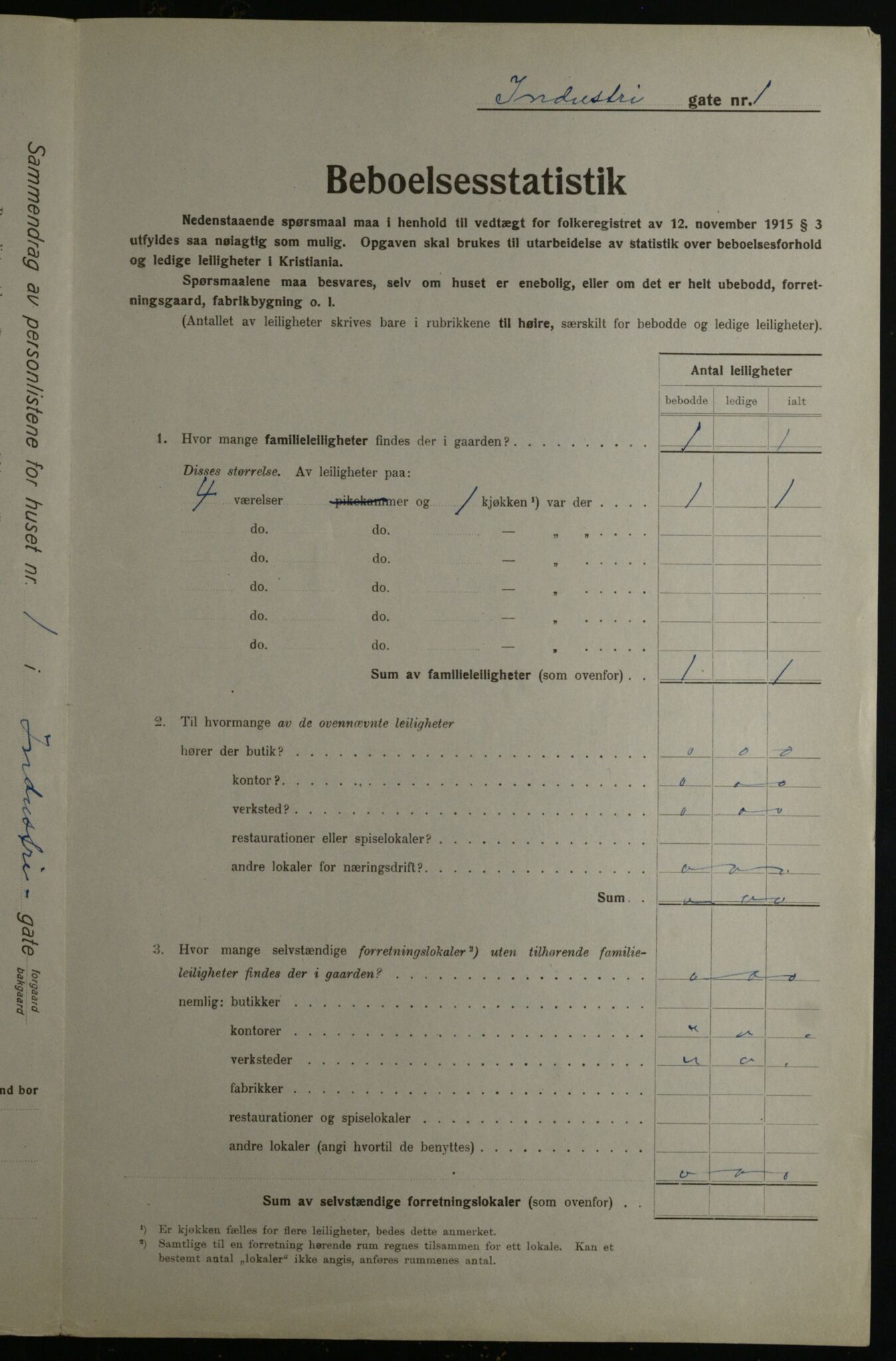 OBA, Municipal Census 1923 for Kristiania, 1923, p. 48356