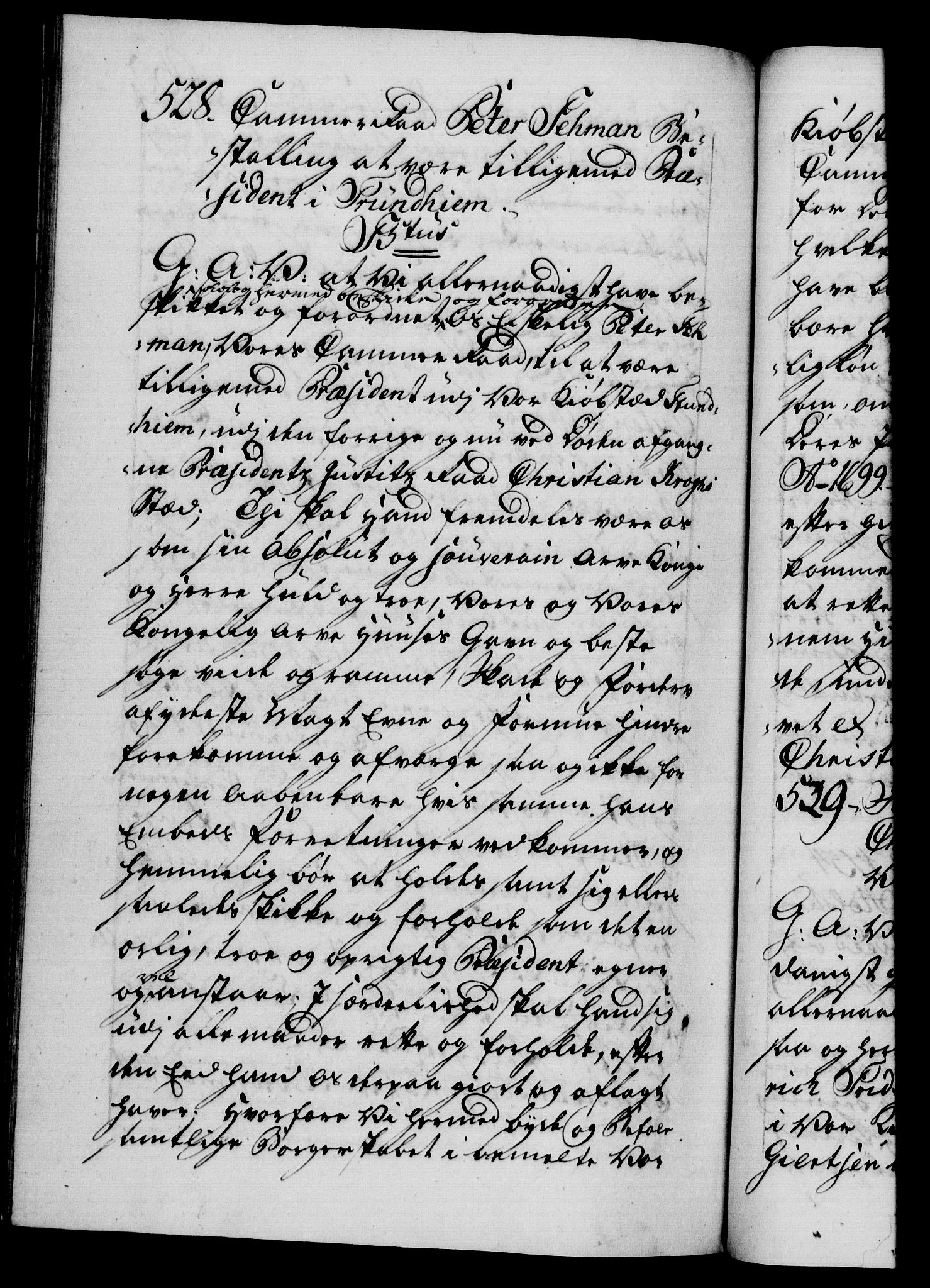 Danske Kanselli 1572-1799, AV/RA-EA-3023/F/Fc/Fca/Fcaa/L0038: Norske registre, 1753-1754, p. 960b