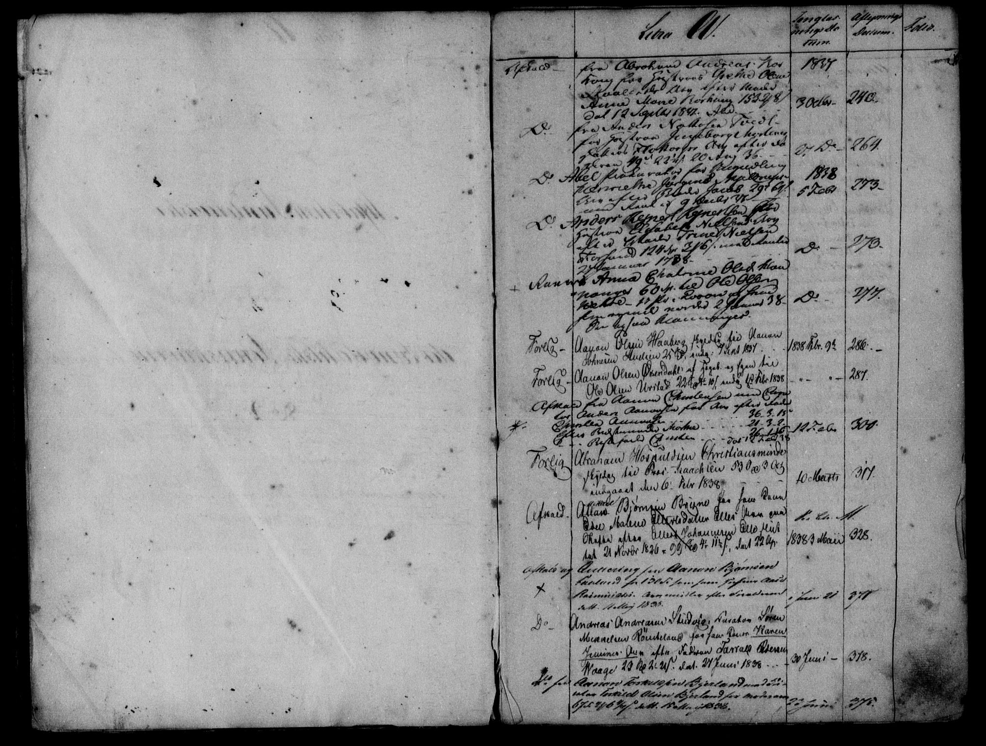 Lyngdal sorenskriveri, SAK/1221-0004/G/Ge/L0746: Mortgage register no. 46, 1837-1863
