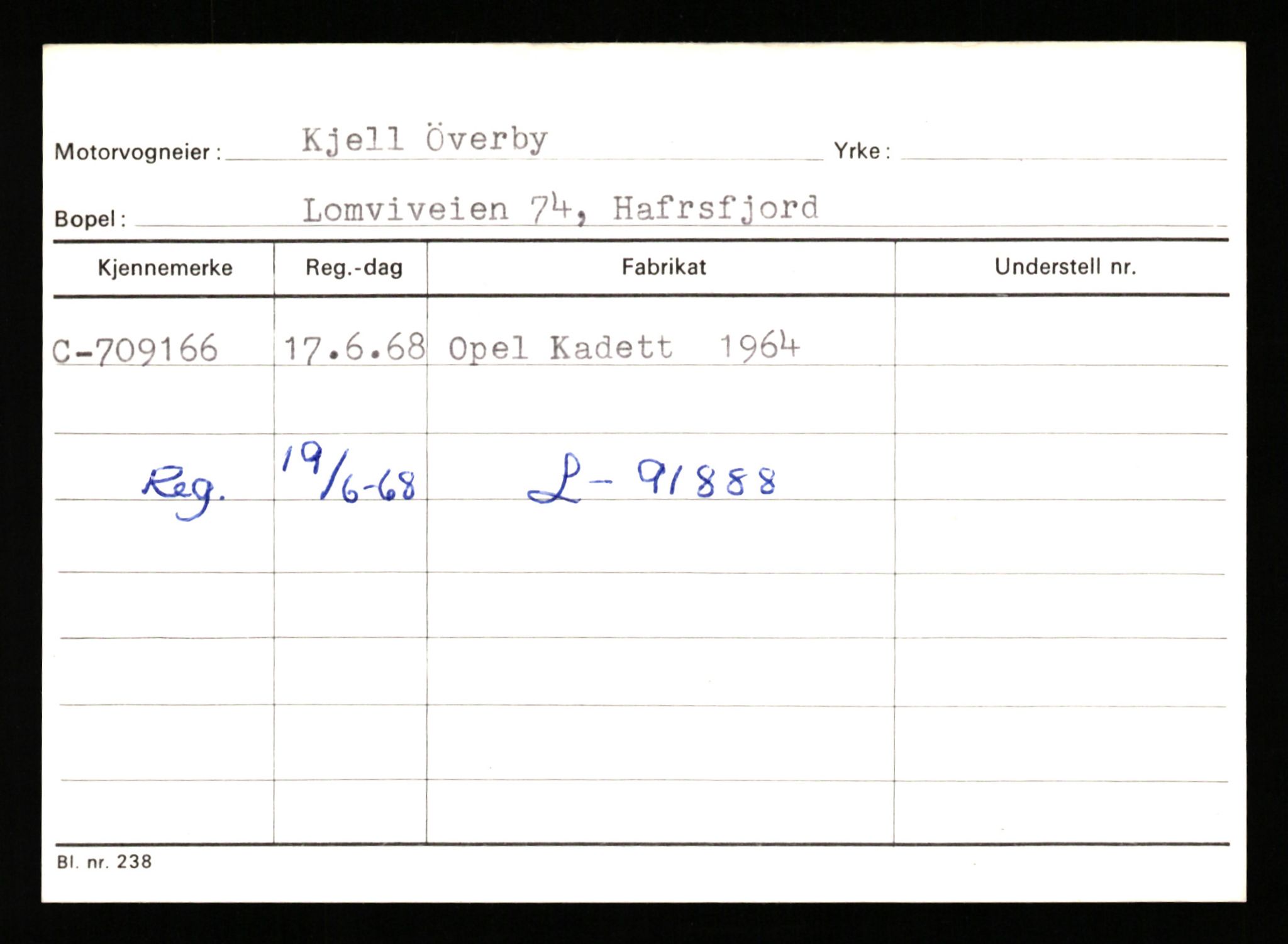 Stavanger trafikkstasjon, AV/SAST-A-101942/0/G/L0012: Registreringsnummer: 363571 - 800000, 1930-1971, p. 2448