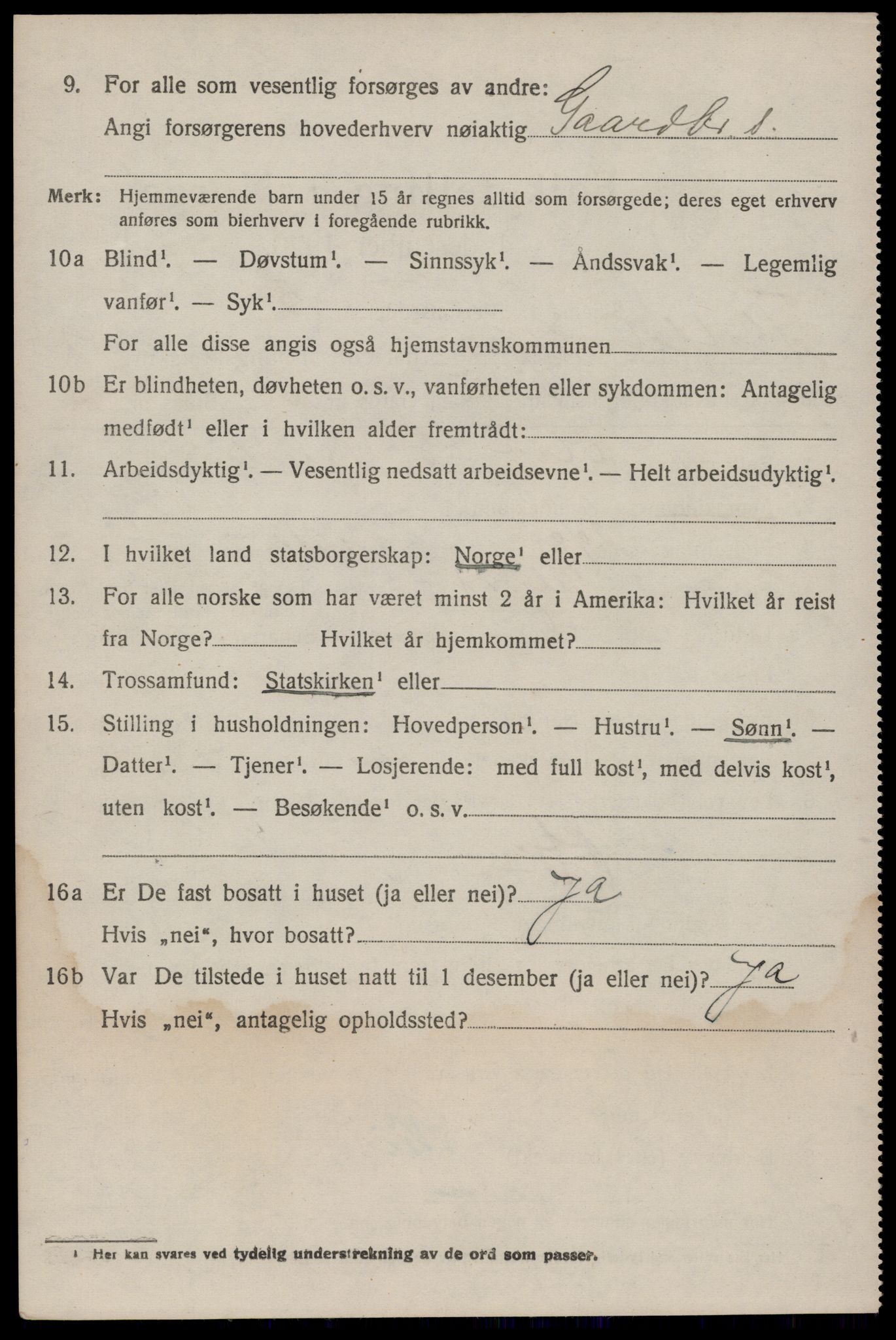 SAKO, 1920 census for Seljord, 1920, p. 4775