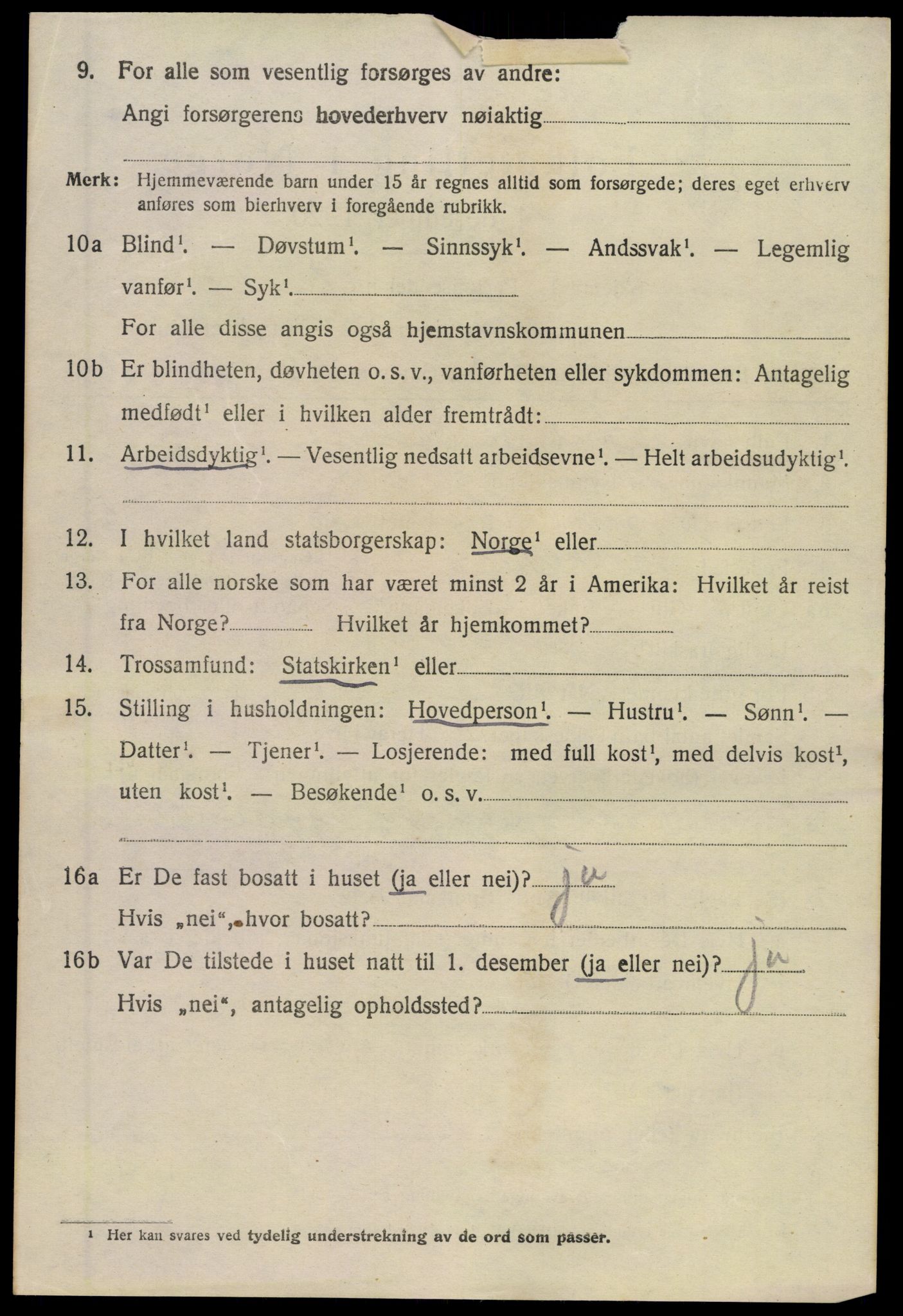 SAKO, 1920 census for Bø (Telemark), 1920, p. 5483