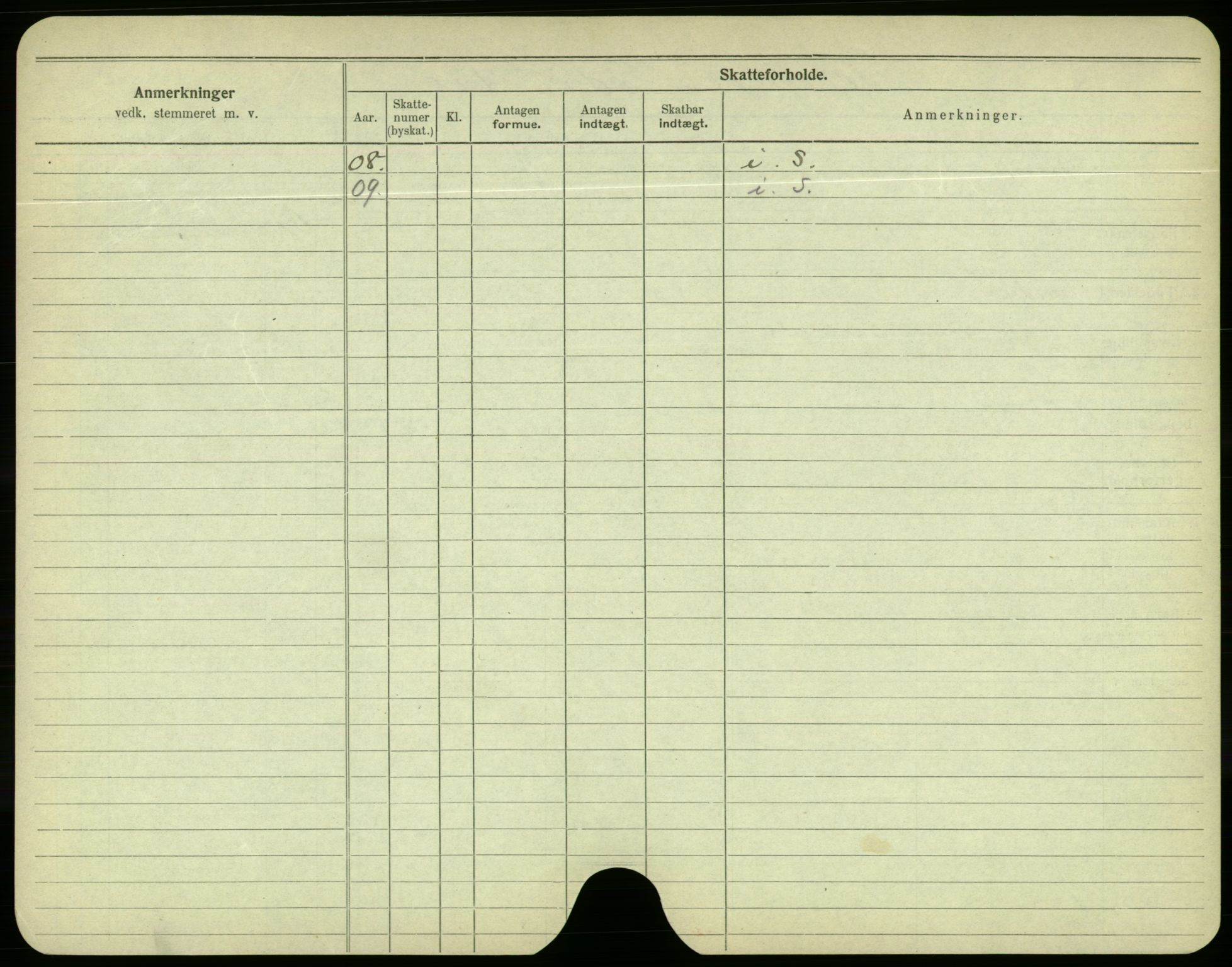 Oslo folkeregister, Registerkort, AV/SAO-A-11715/F/Fa/Fac/L0004: Menn, 1906-1914, p. 893b