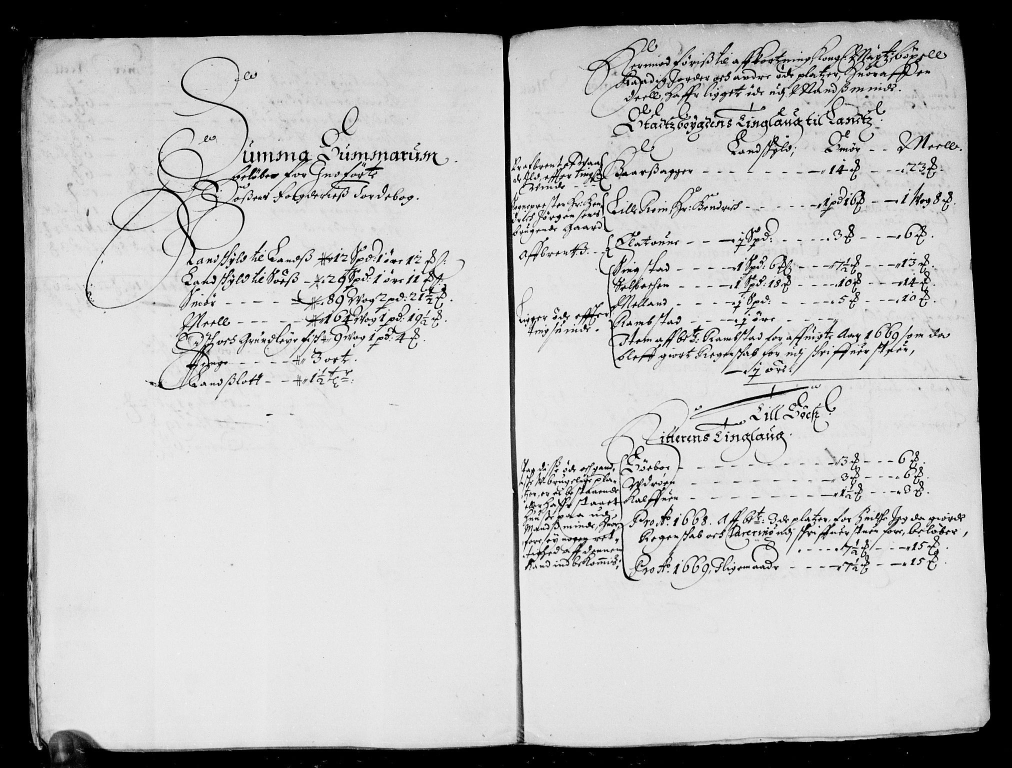 Rentekammeret inntil 1814, Reviderte regnskaper, Stiftamtstueregnskaper, Trondheim stiftamt og Nordland amt, AV/RA-EA-6044/R/Rd/L0031: Trondheim stiftamt, 1670