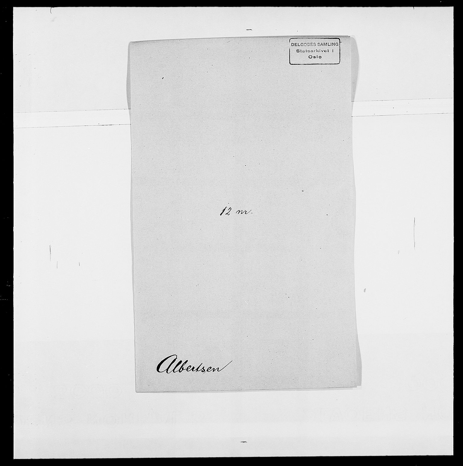 Delgobe, Charles Antoine - samling, SAO/PAO-0038/D/Da/L0001: Aabye - Angerman, p. 374