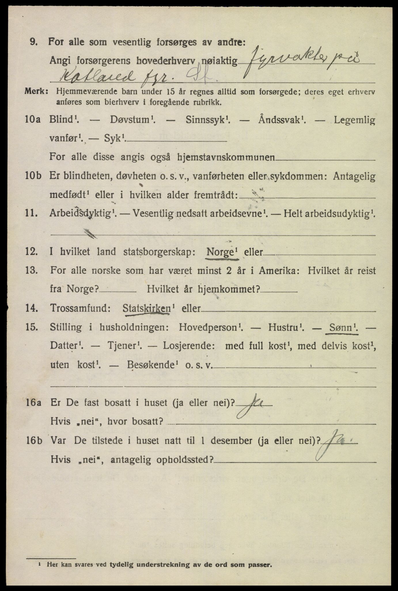 SAK, 1920 census for Spind, 1920, p. 1128
