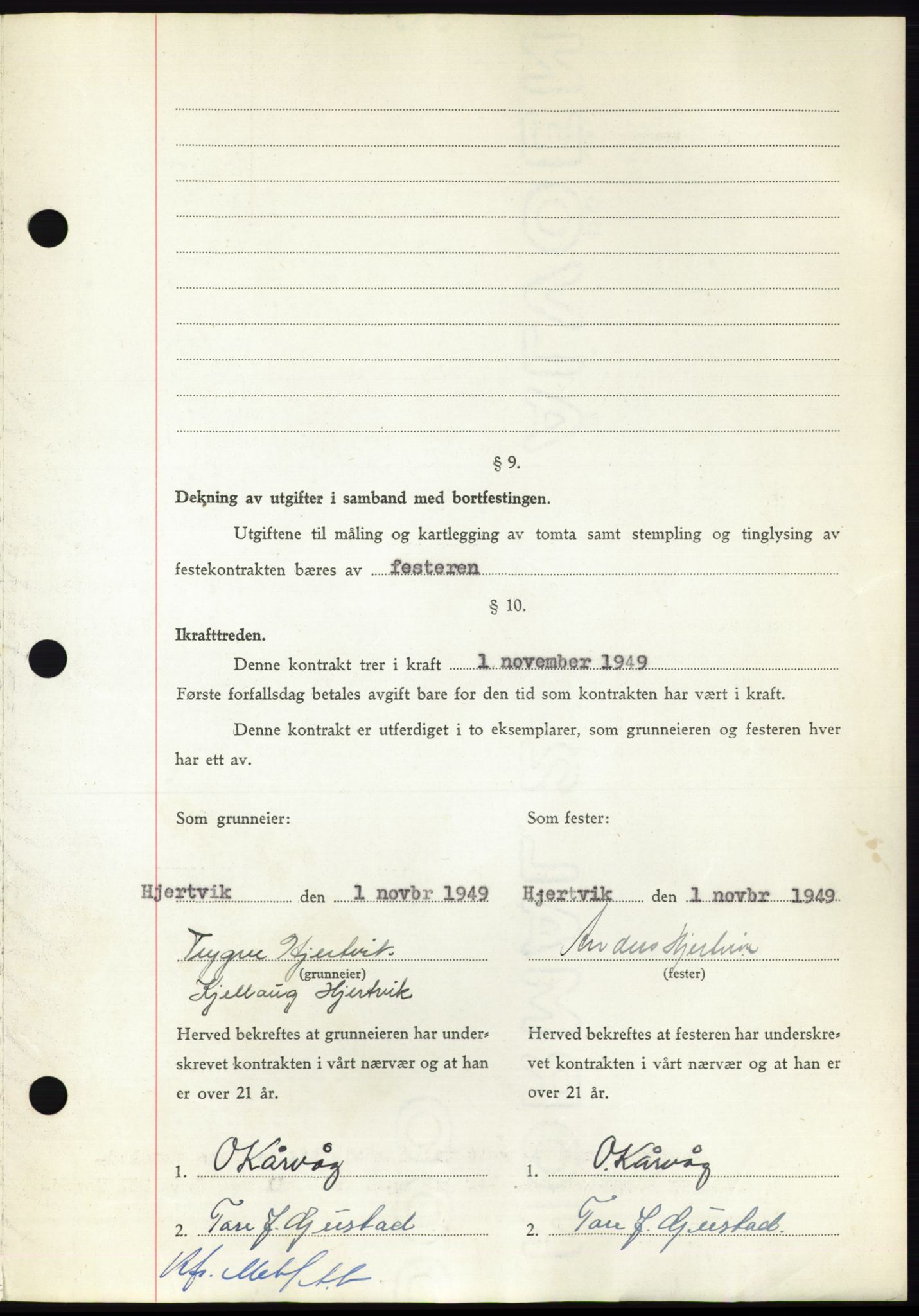 Nordmøre sorenskriveri, AV/SAT-A-4132/1/2/2Ca: Mortgage book no. B104, 1950-1950, Diary no: : 1272/1950