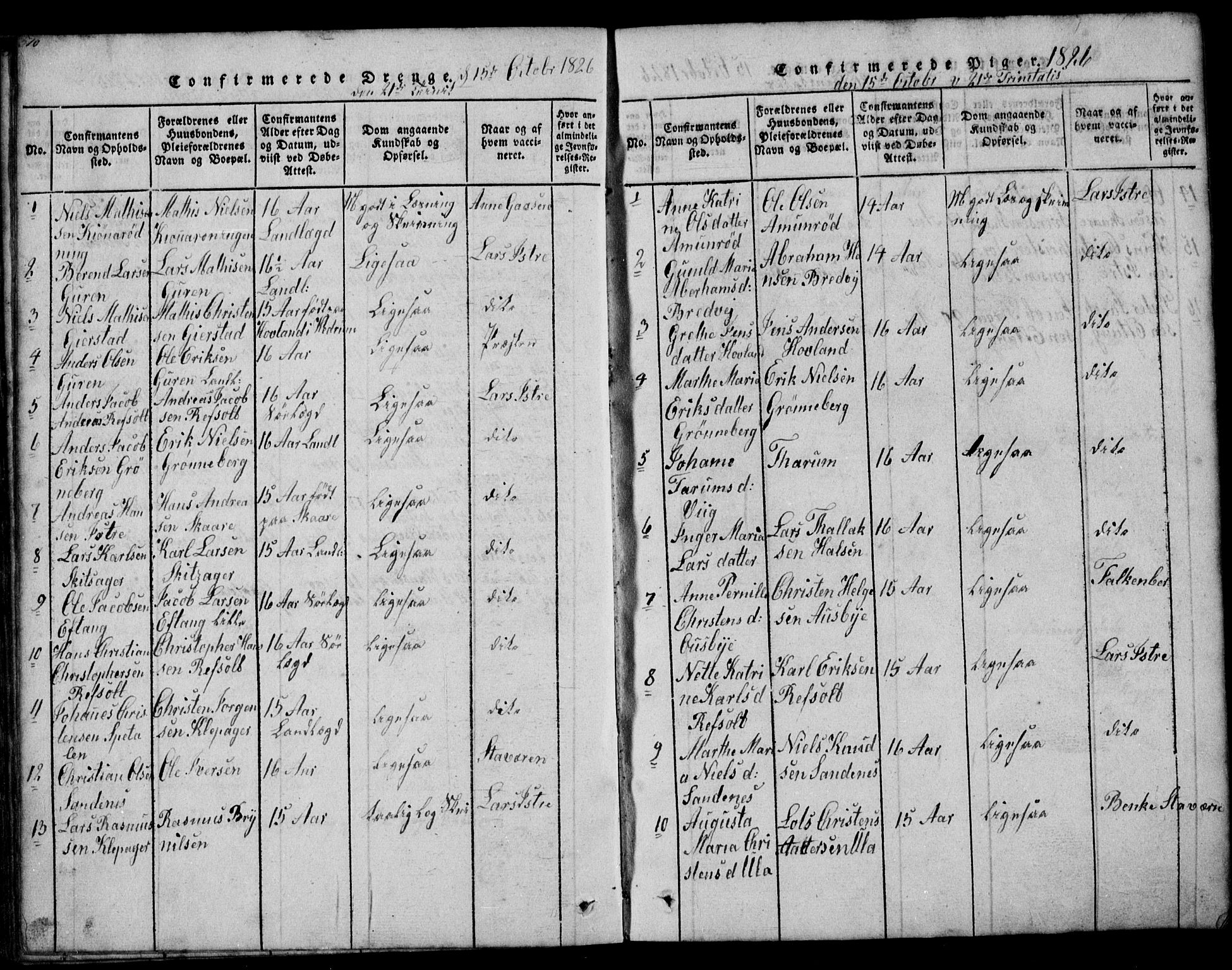 Tjølling kirkebøker, SAKO/A-60/G/Ga/L0001: Parish register (copy) no. 1, 1814-1835, p. 510