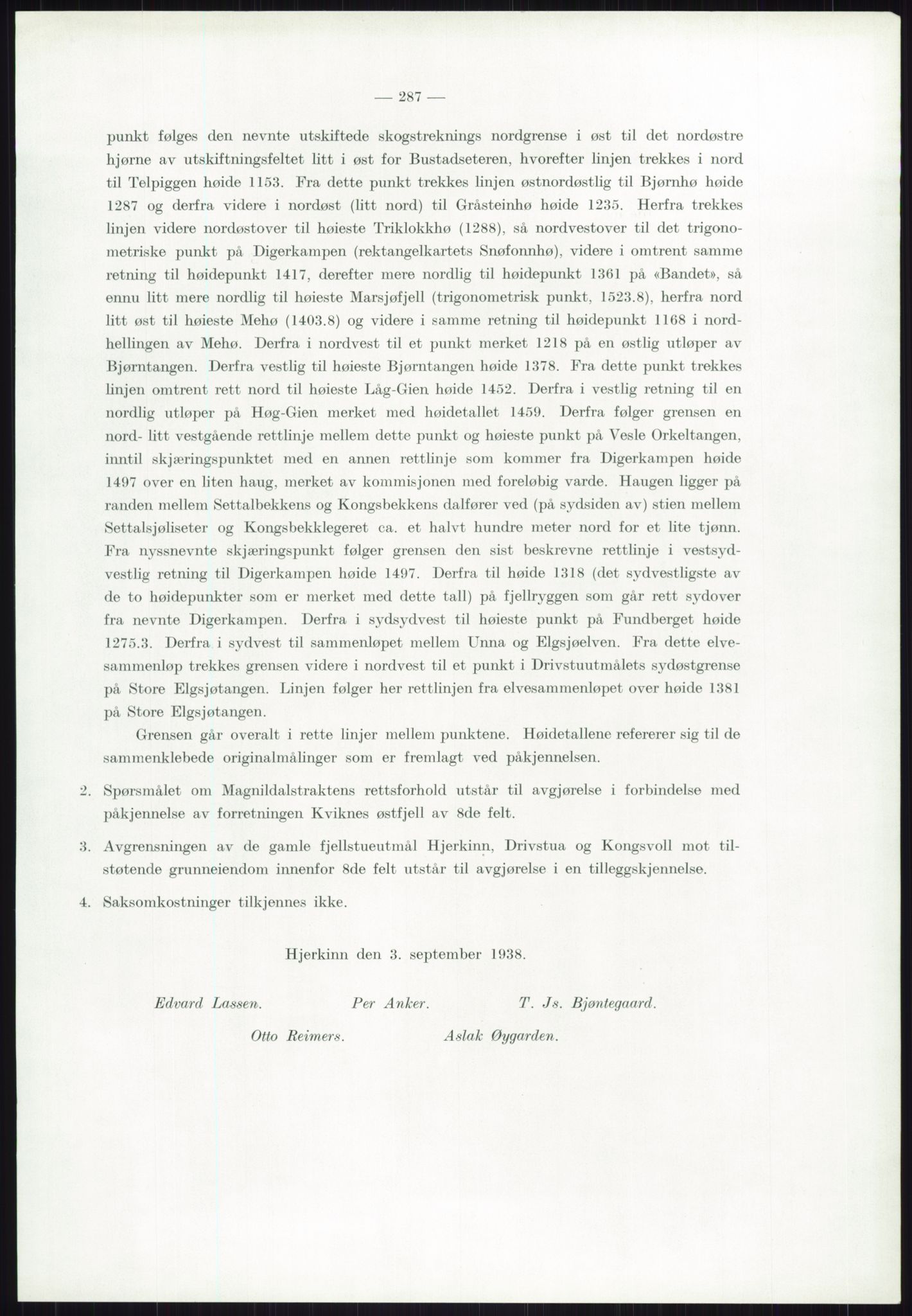 Høyfjellskommisjonen, AV/RA-S-1546/X/Xa/L0001: Nr. 1-33, 1909-1953, p. 4057