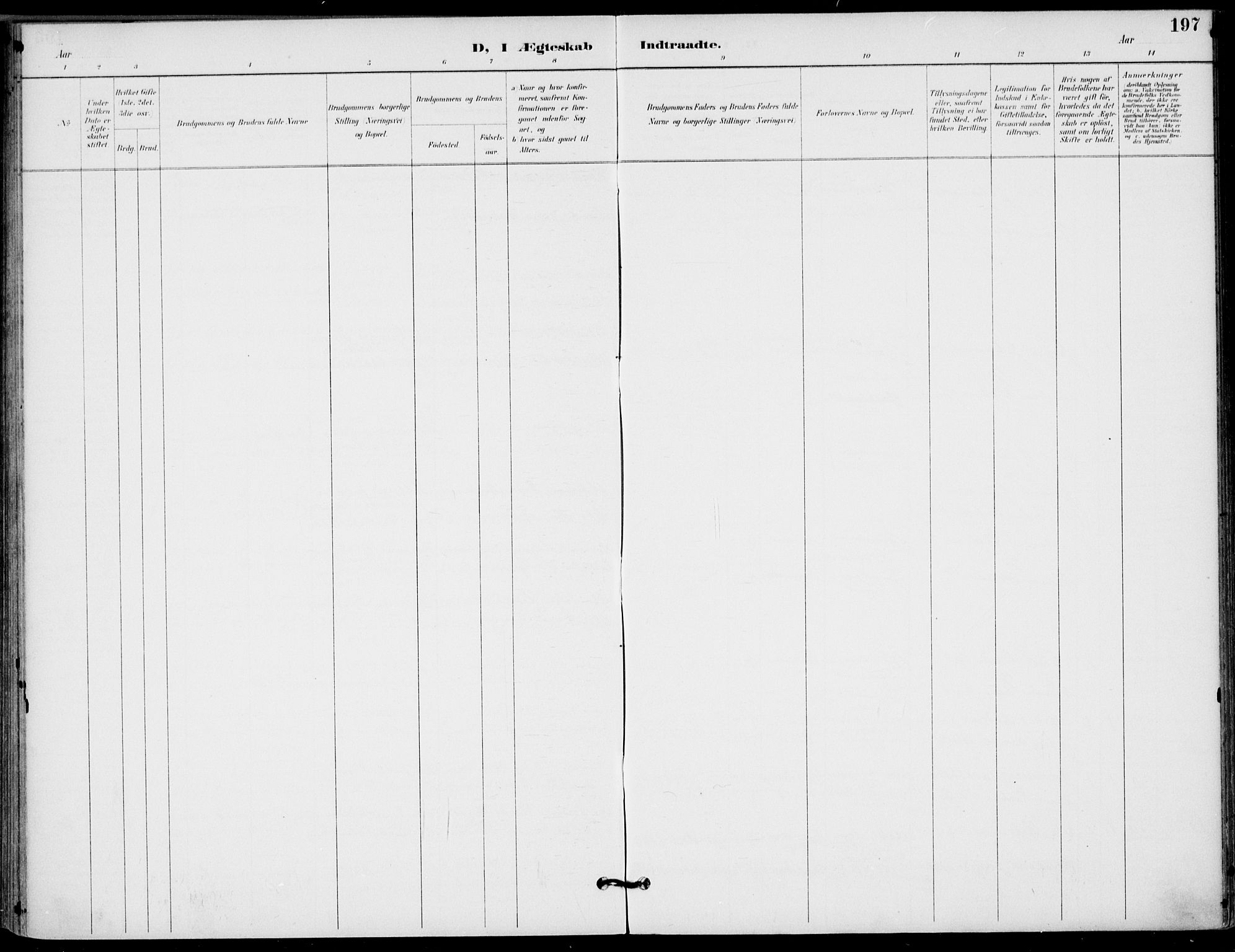 Drangedal kirkebøker, SAKO/A-258/F/Fa/L0012: Parish register (official) no. 12, 1895-1905, p. 197