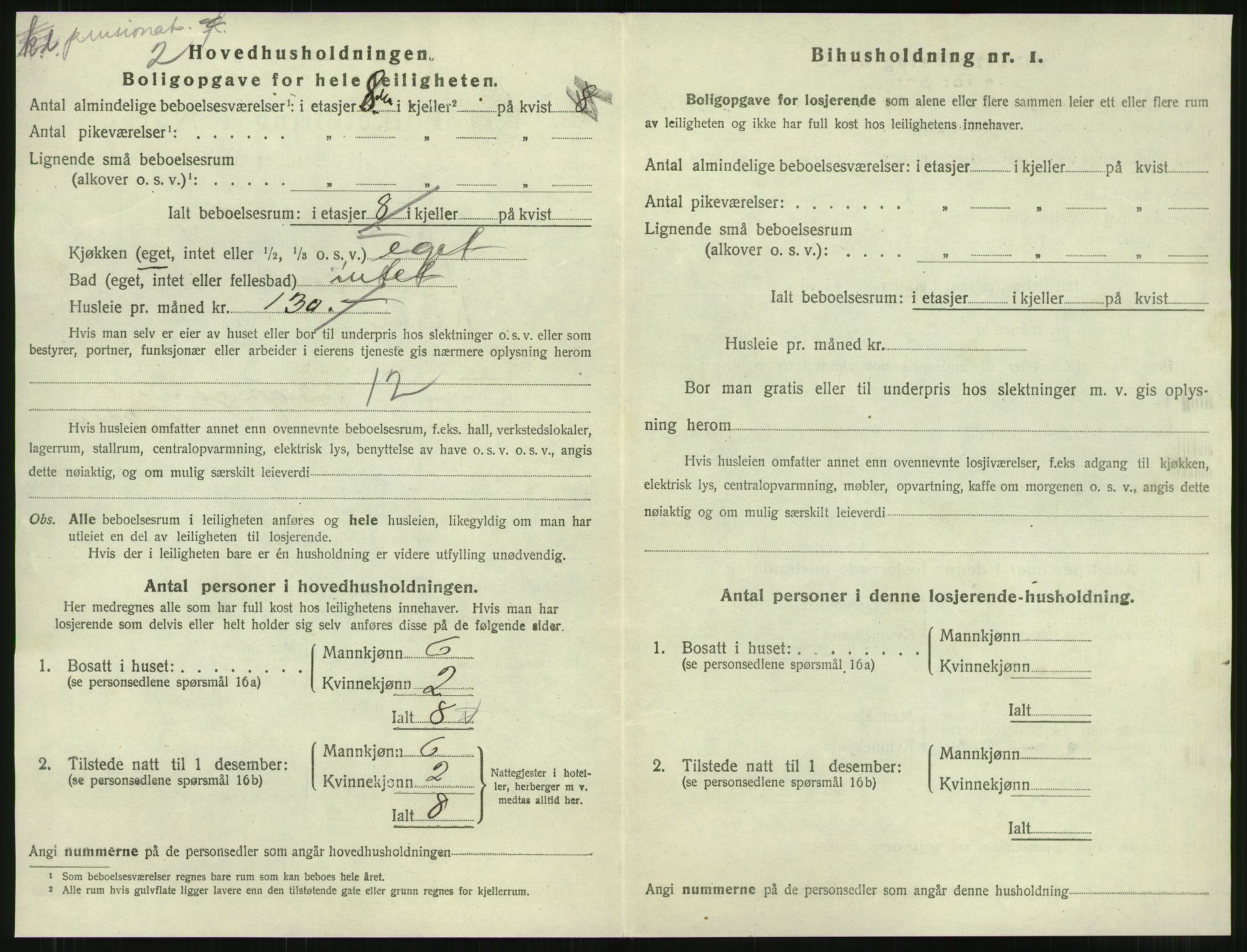 SAT, 1920 census for Namsos, 1920, p. 1400