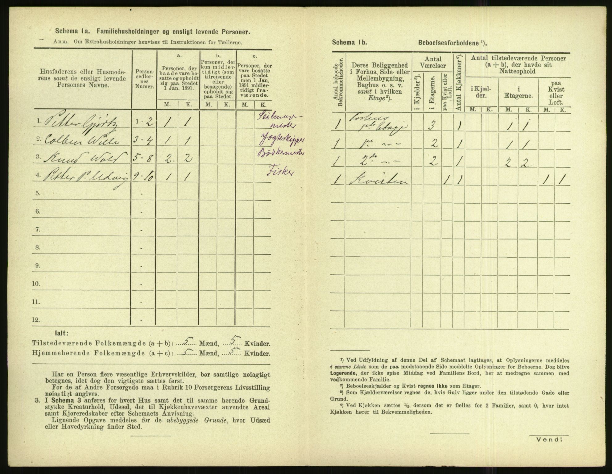 RA, 1891 census for 1501 Ålesund, 1891, p. 905