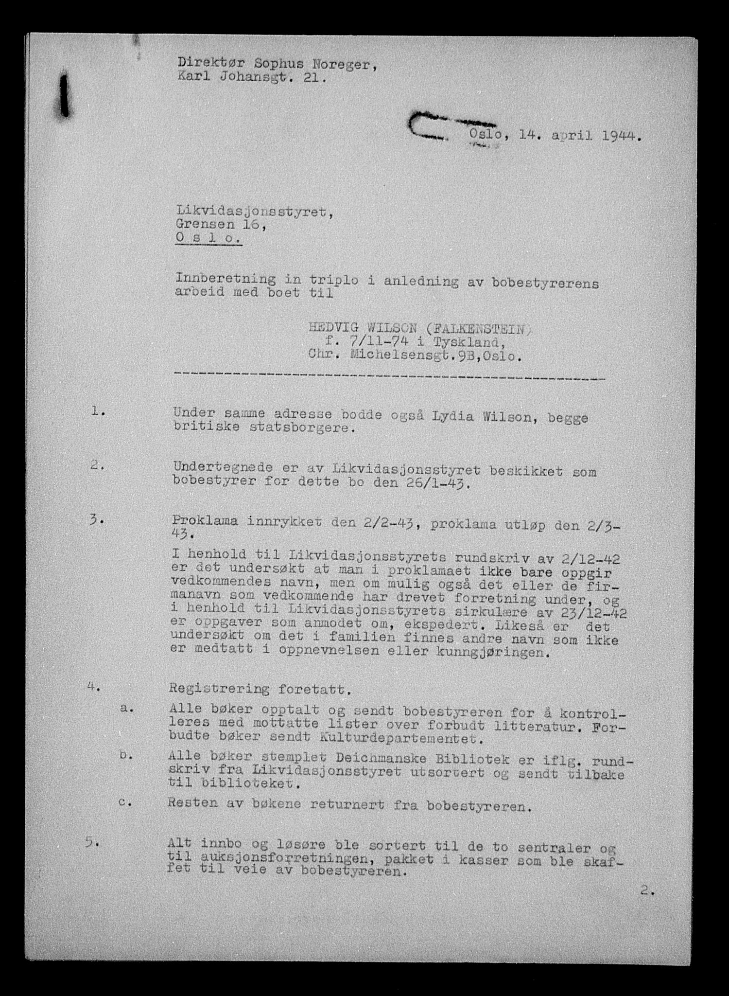 Justisdepartementet, Tilbakeføringskontoret for inndratte formuer, AV/RA-S-1564/H/Hc/Hcc/L0986: --, 1945-1947, p. 367