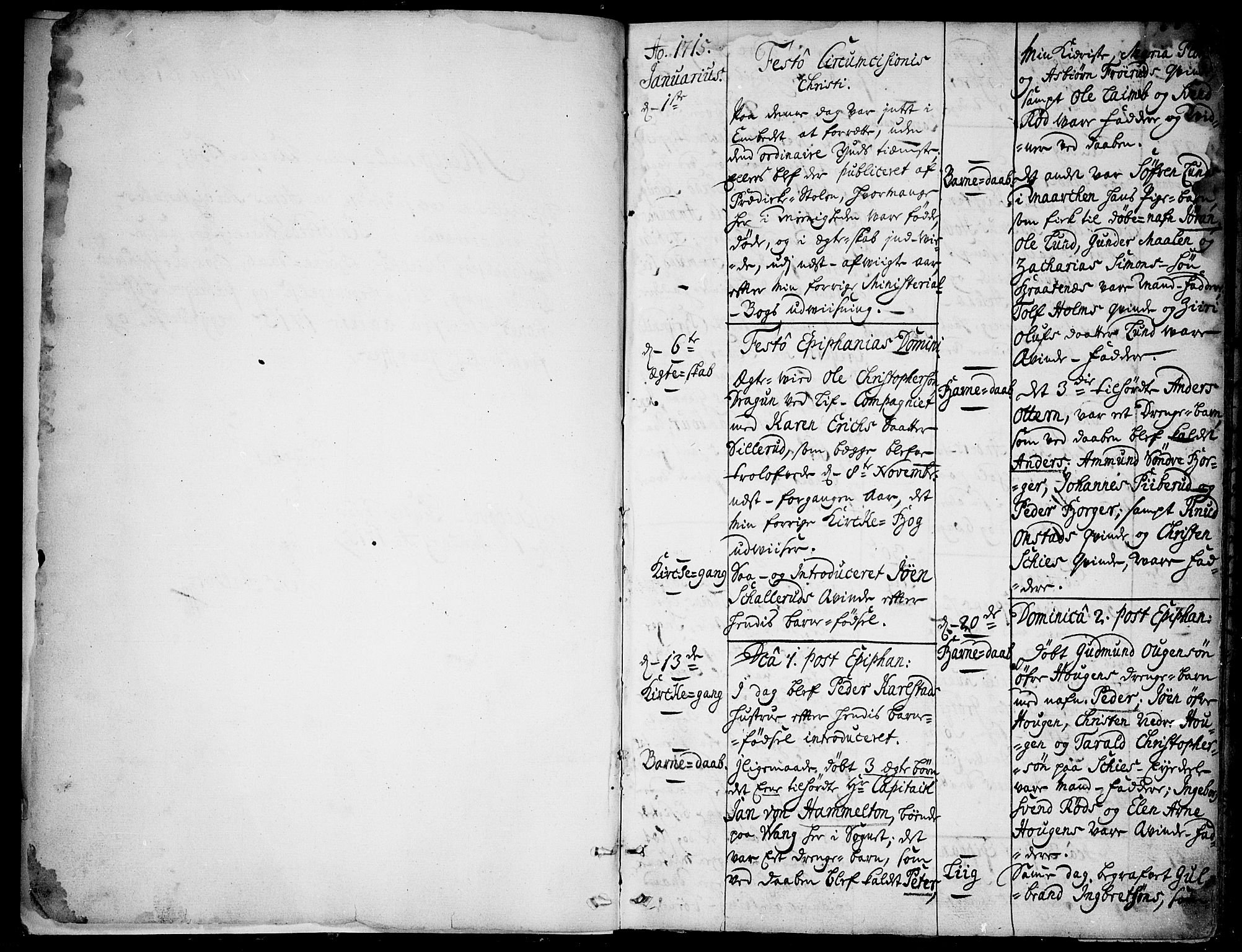 Skiptvet prestekontor Kirkebøker, SAO/A-20009/F/Fa/L0001: Parish register (official) no. 1, 1715-1723, p. 3