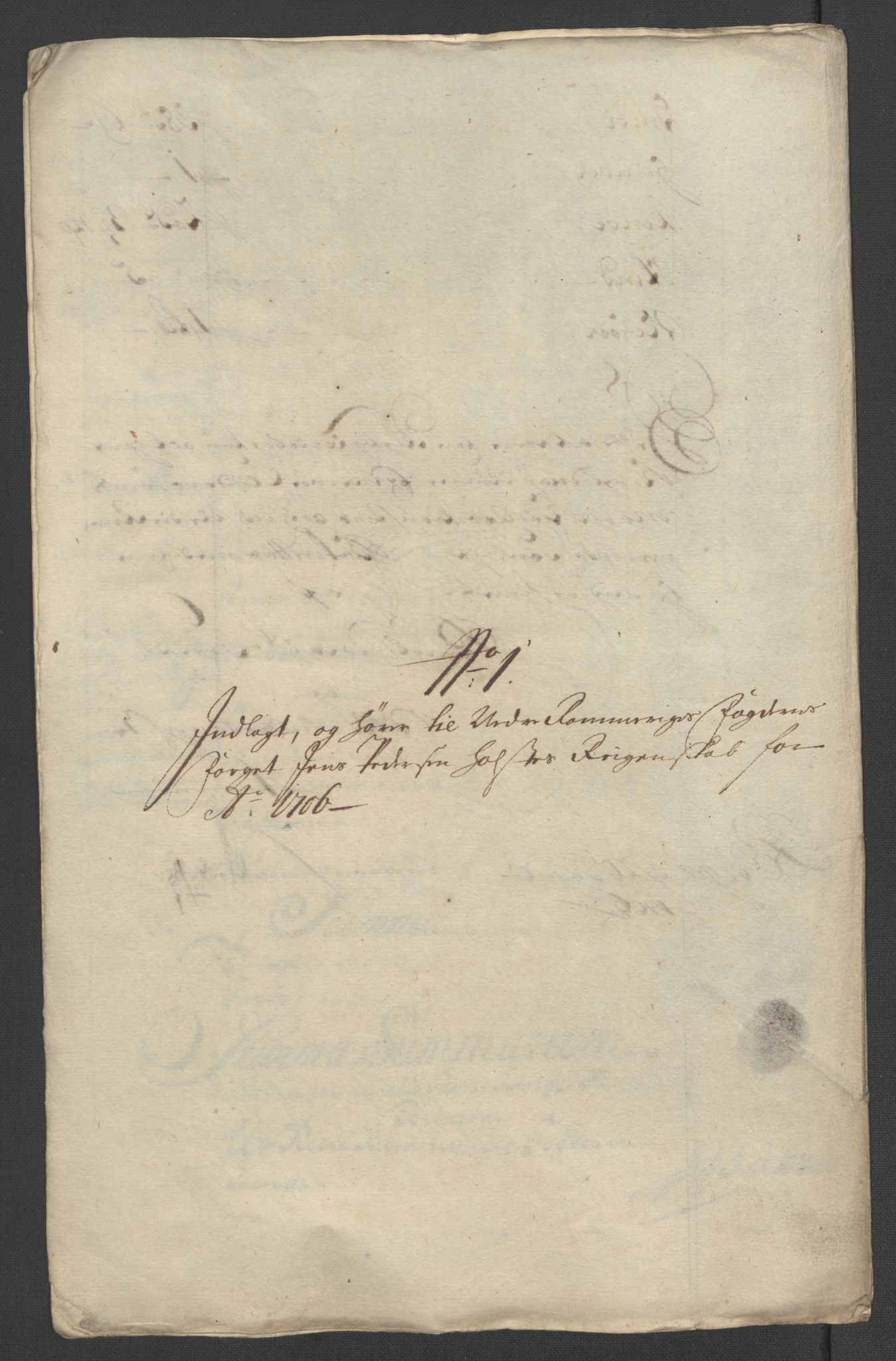 Rentekammeret inntil 1814, Reviderte regnskaper, Fogderegnskap, AV/RA-EA-4092/R11/L0590: Fogderegnskap Nedre Romerike, 1706-1707, p. 26