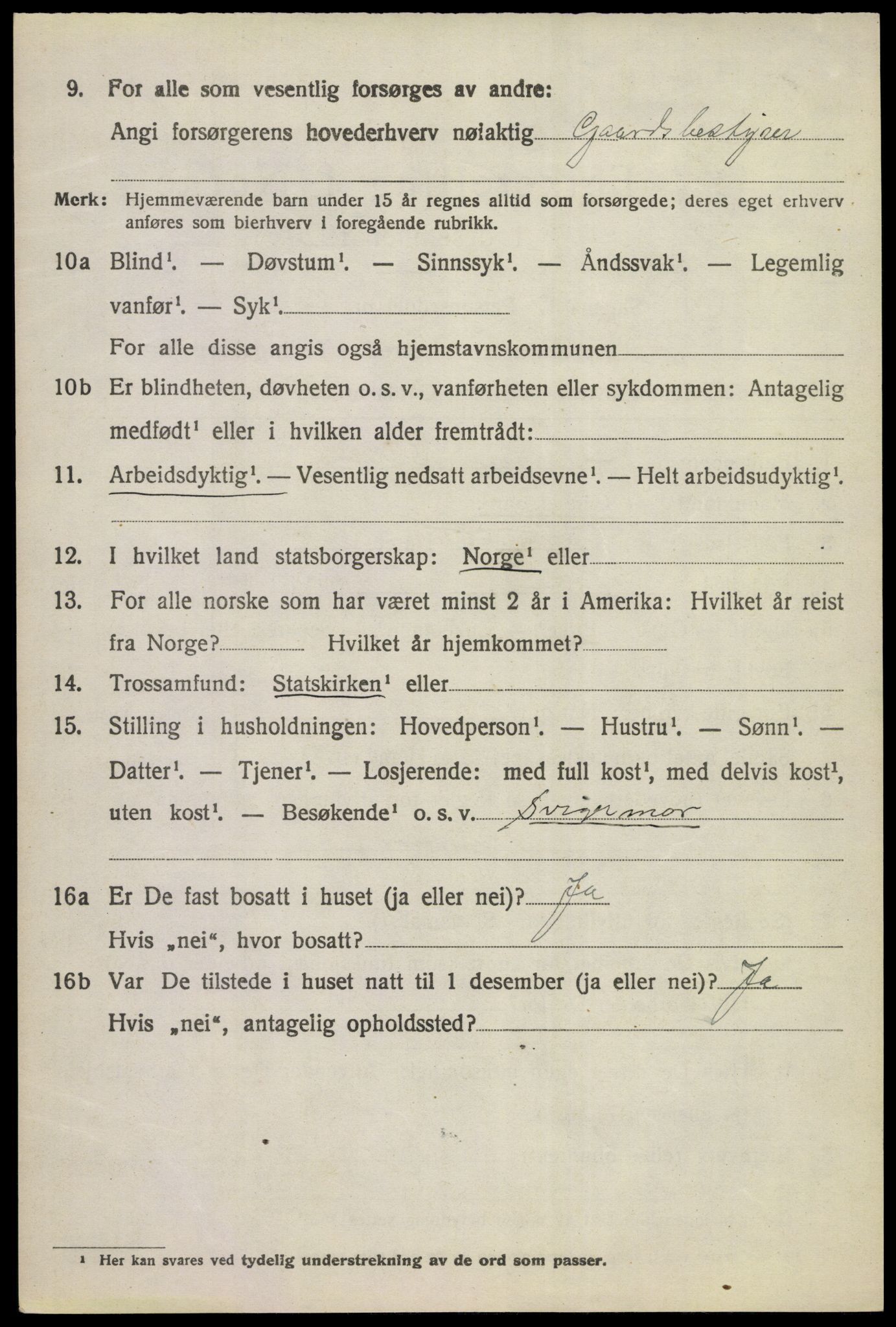 SAKO, 1920 census for Norderhov, 1920, p. 3847