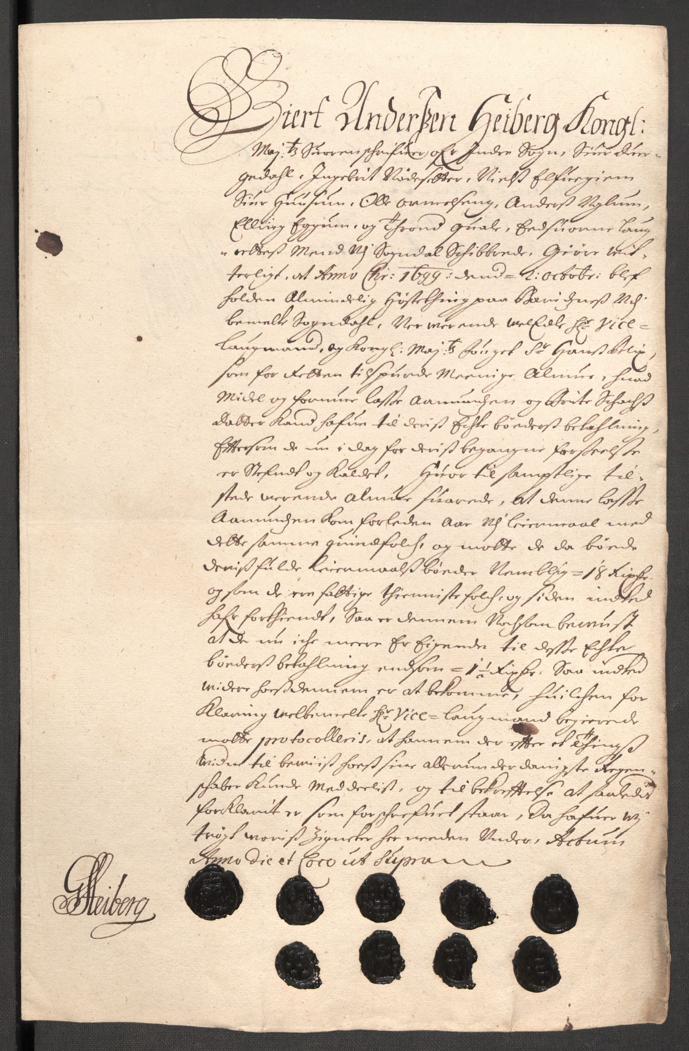 Rentekammeret inntil 1814, Reviderte regnskaper, Fogderegnskap, AV/RA-EA-4092/R52/L3310: Fogderegnskap Sogn, 1698-1699, p. 432