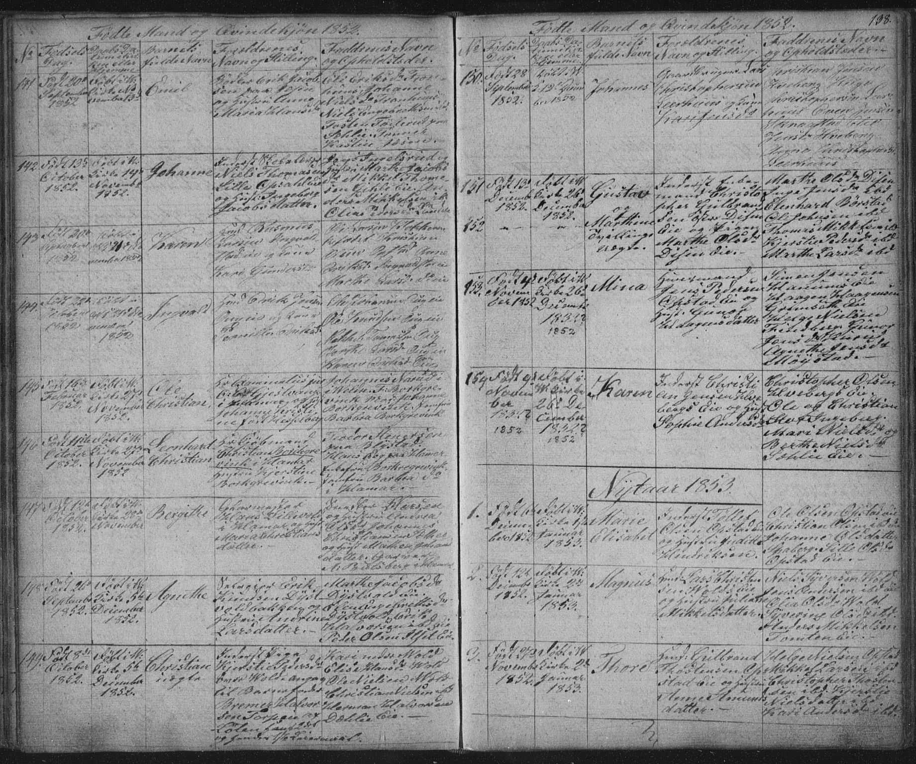 Vang prestekontor, Hedmark, SAH/PREST-008/H/Ha/Hab/L0008: Parish register (copy) no. 8, 1832-1854, p. 138