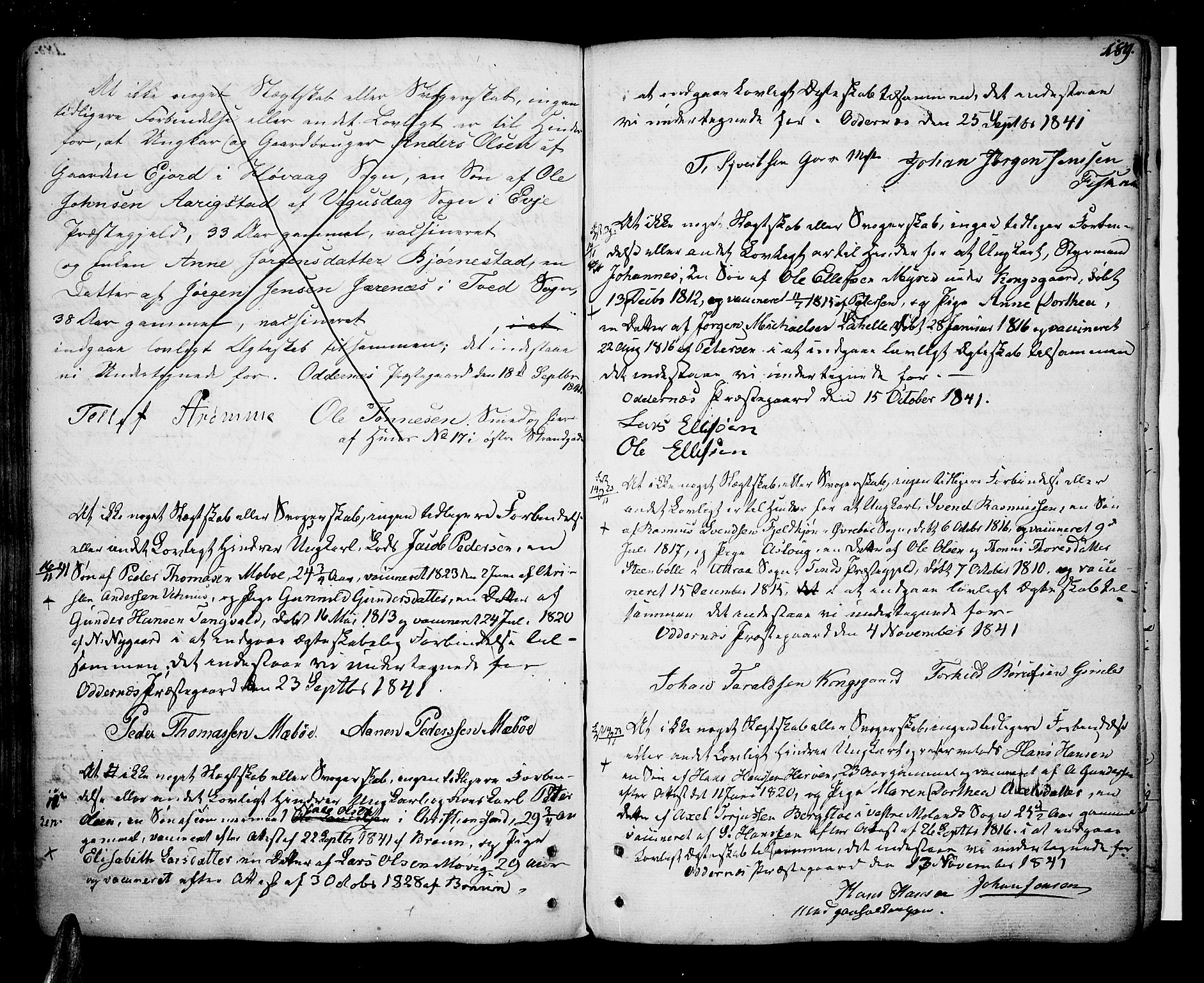 Oddernes sokneprestkontor, AV/SAK-1111-0033/F/Fa/Faa/L0004: Parish register (official) no. A 4, 1764-1820, p. 189