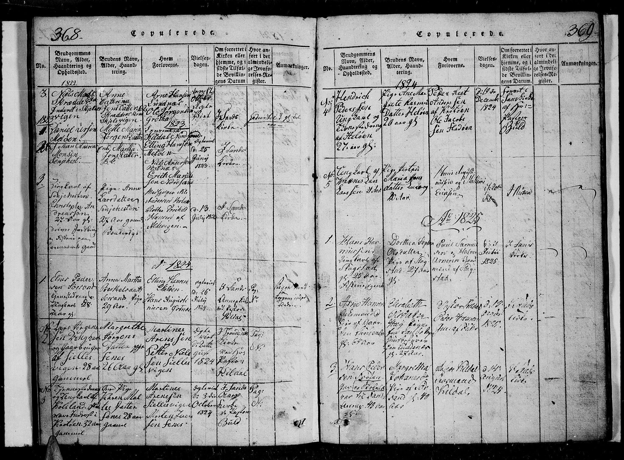 Trondenes sokneprestkontor, AV/SATØ-S-1319/H/Hb/L0004klokker: Parish register (copy) no. 4, 1821-1839, p. 368-369