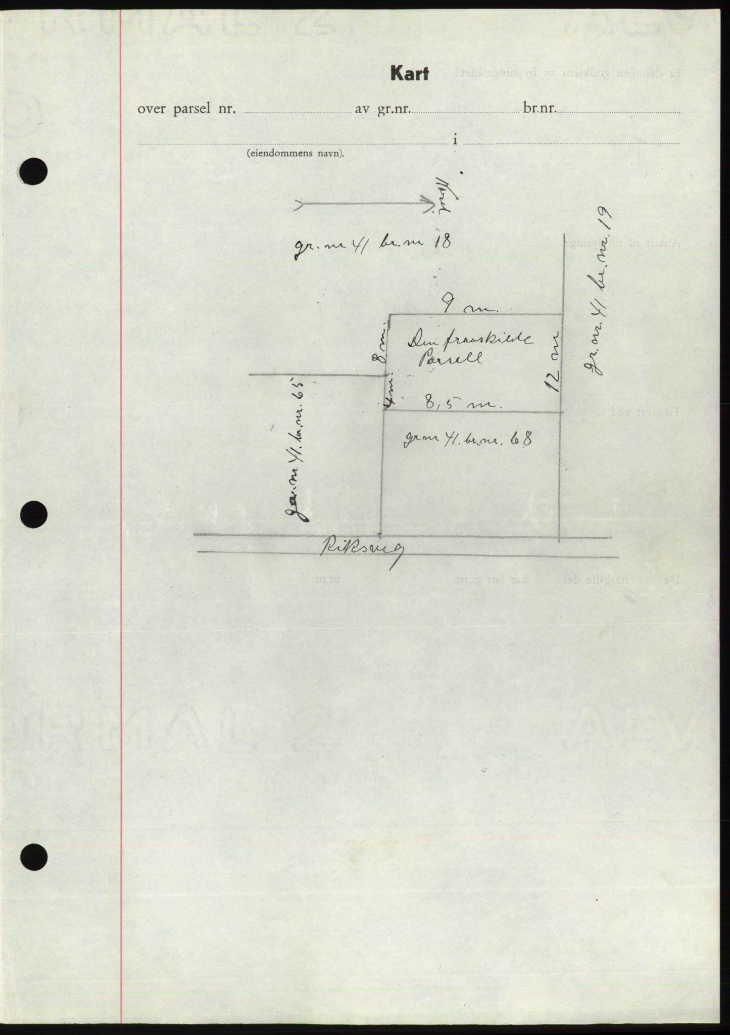 Søre Sunnmøre sorenskriveri, AV/SAT-A-4122/1/2/2C/L0078: Mortgage book no. 4A, 1946-1946, Diary no: : 459/1946