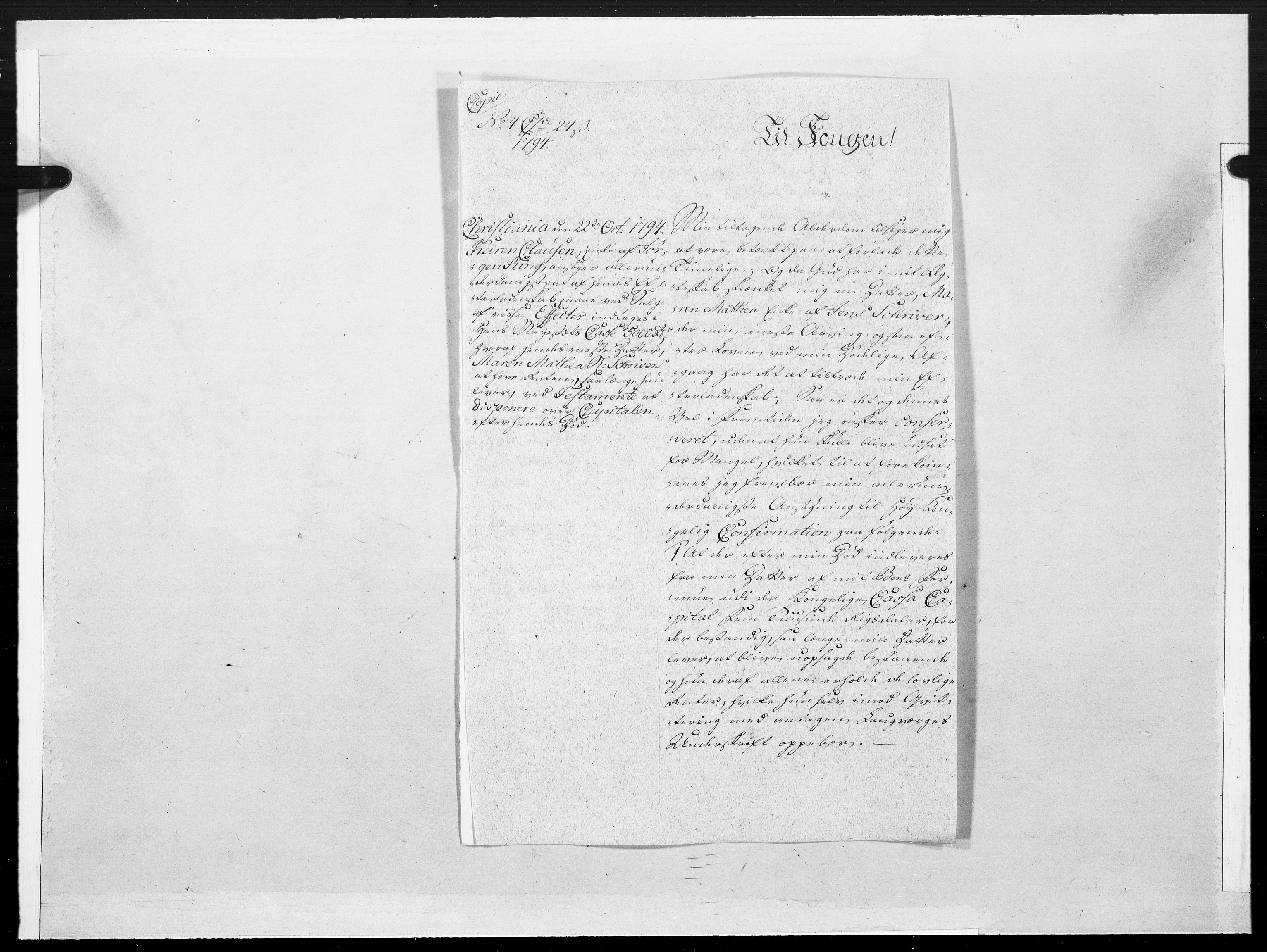 Danske Kanselli 1572-1799, AV/RA-EA-3023/F/Fc/Fcc/Fcca/L0303: Norske innlegg 1572-1799, 1795, p. 35