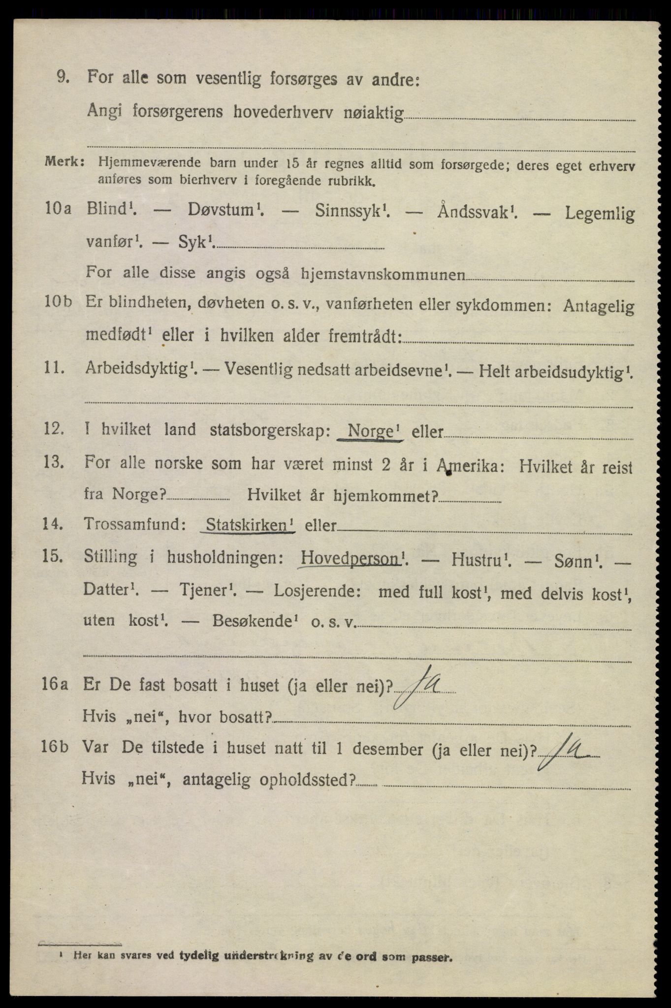 SAKO, 1920 census for Sandeherred, 1920, p. 4131