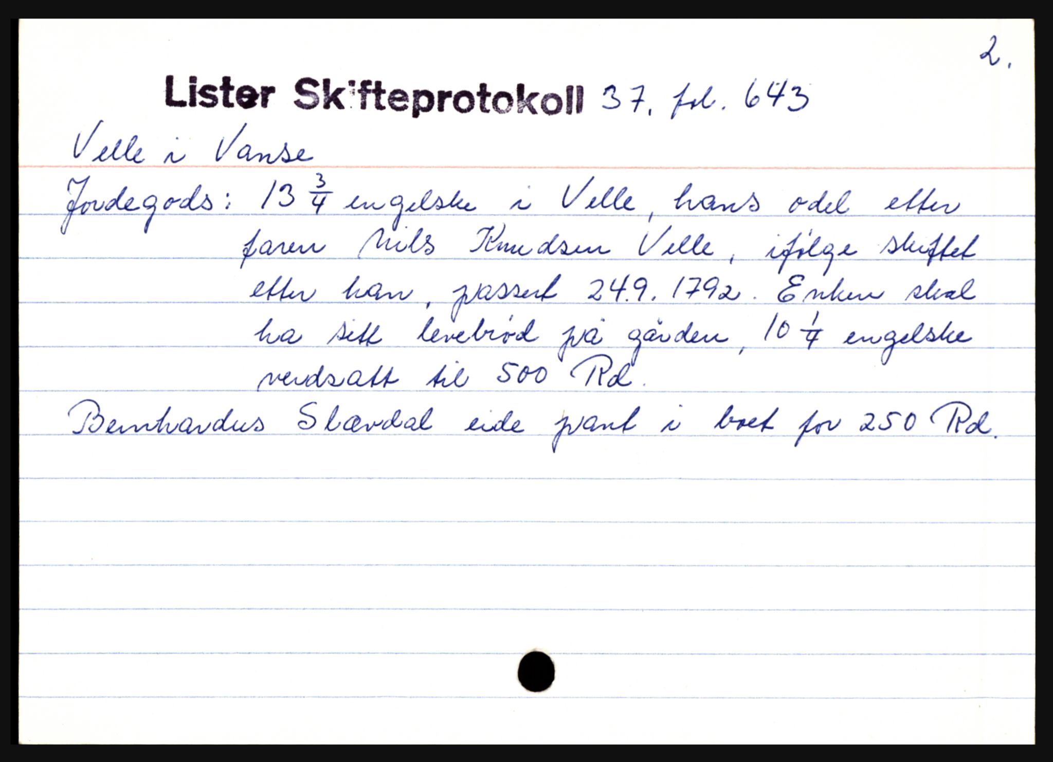 Lister sorenskriveri, AV/SAK-1221-0003/H, p. 42013