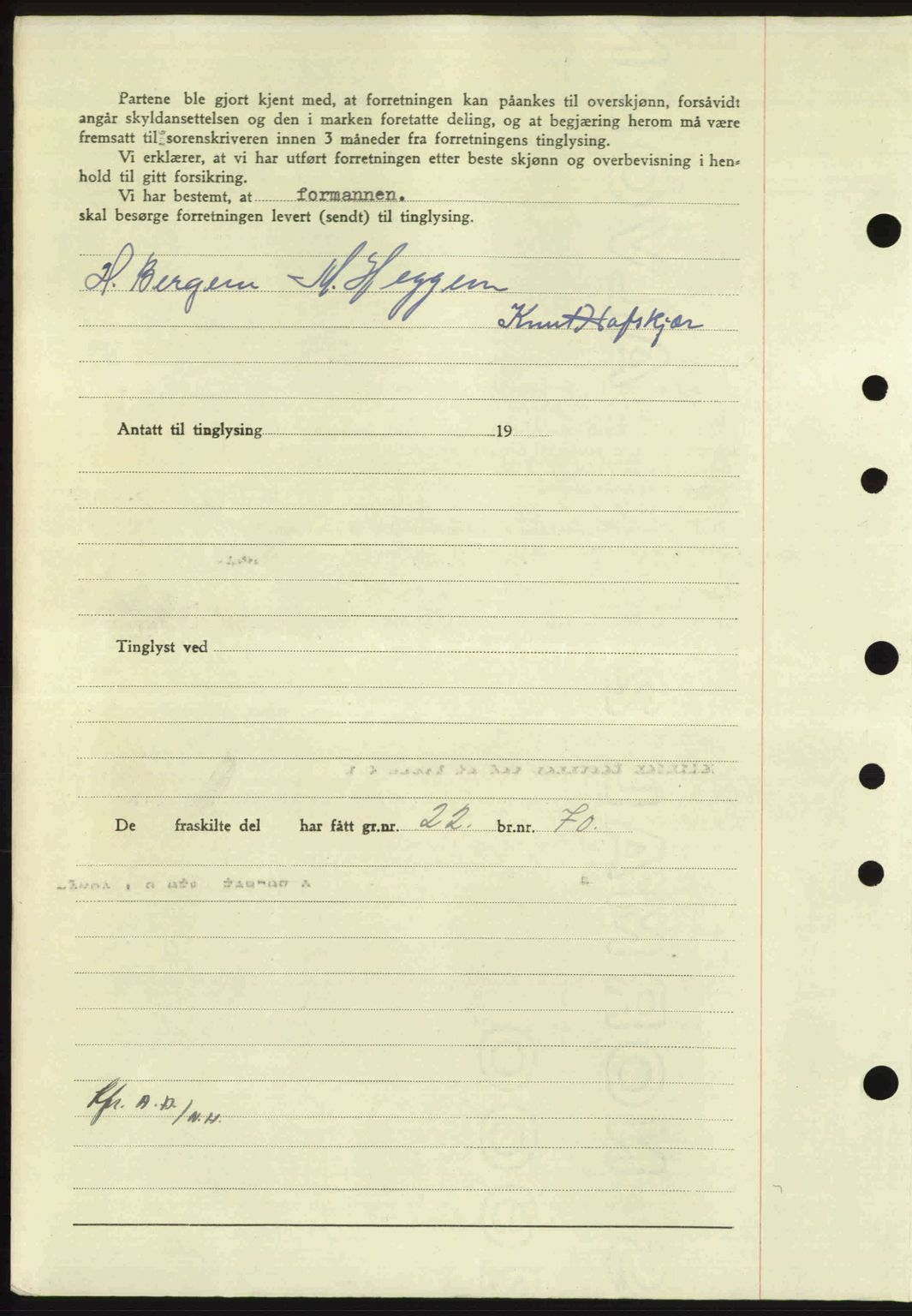 Nordmøre sorenskriveri, AV/SAT-A-4132/1/2/2Ca: Mortgage book no. A103, 1946-1947, Diary no: : 2584/1946