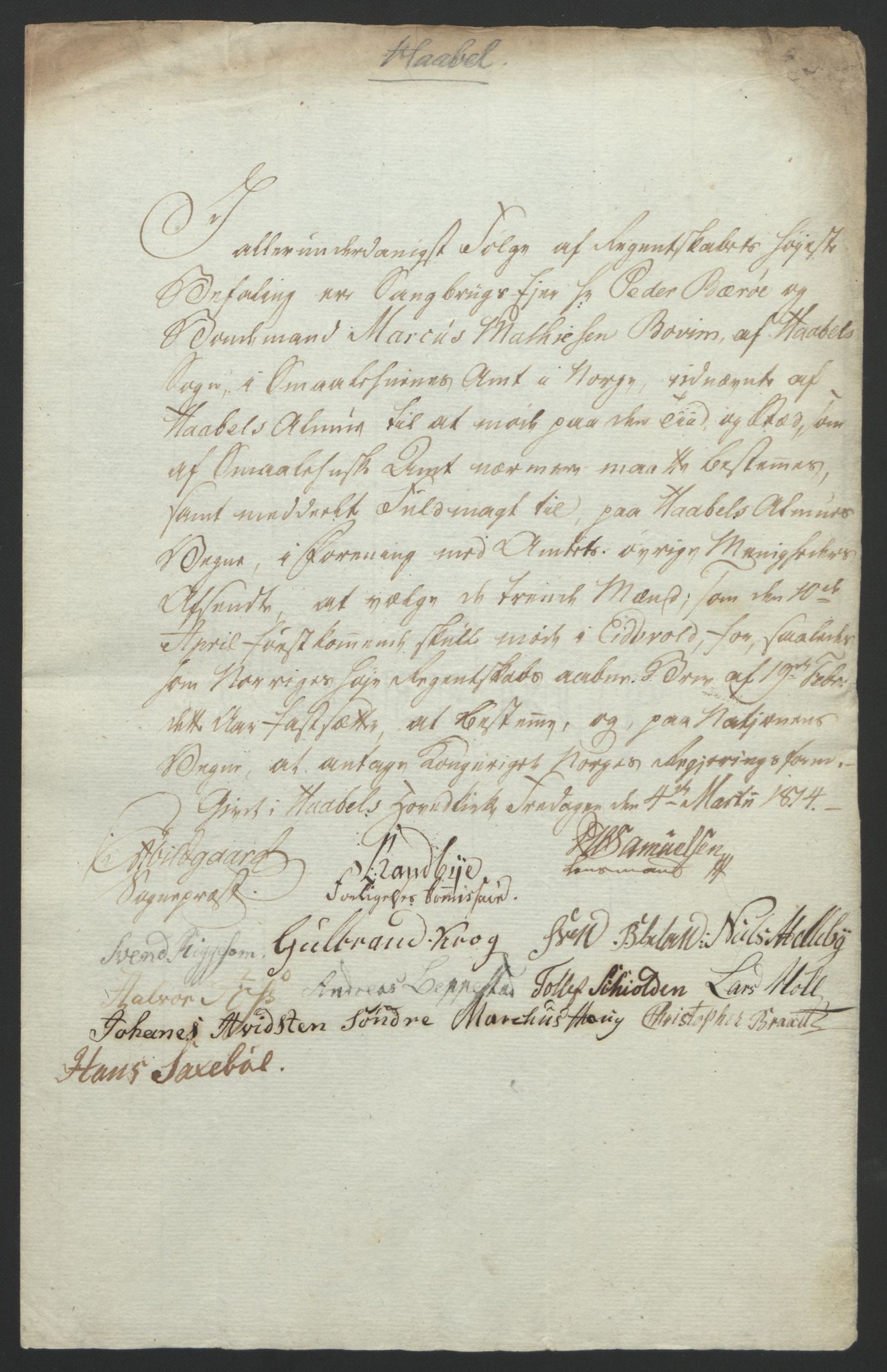 Statsrådssekretariatet, RA/S-1001/D/Db/L0007: Fullmakter for Eidsvollsrepresentantene i 1814. , 1814, p. 149