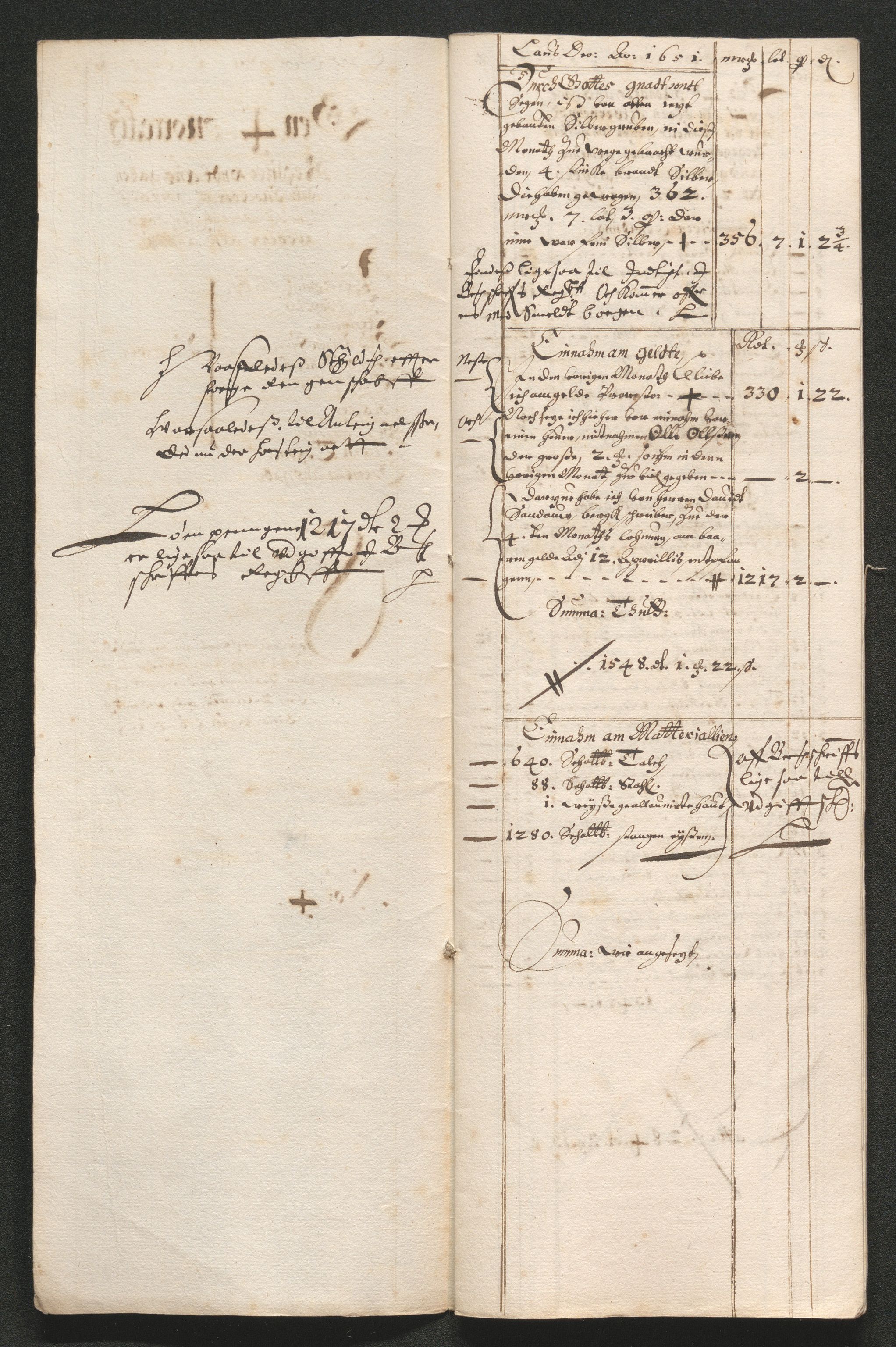 Kongsberg Sølvverk 1623-1816, SAKO/EA-3135/001/D/Dc/Dcd/L0034: Utgiftsregnskap for gruver m.m. , 1651-1659, p. 49