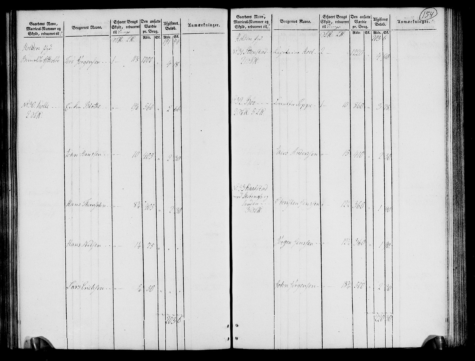 Rentekammeret inntil 1814, Realistisk ordnet avdeling, AV/RA-EA-4070/N/Ne/Nea/L0072: Nedre Telemarken og Bamble fogderi. Oppebørselsregister, 1803, p. 159