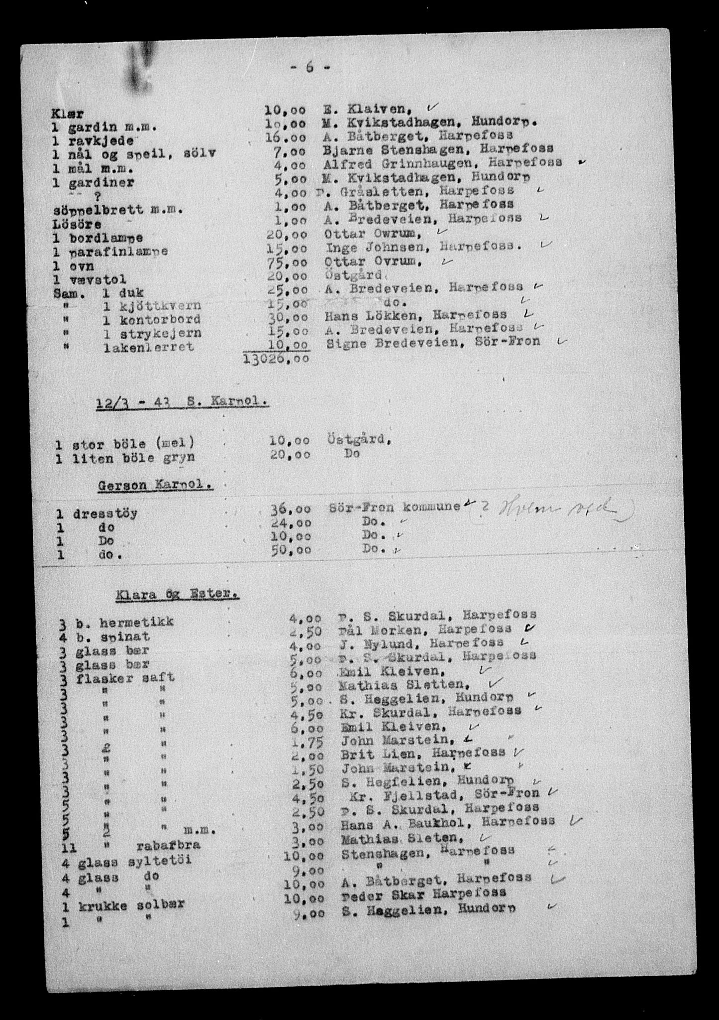 Justisdepartementet, Tilbakeføringskontoret for inndratte formuer, AV/RA-S-1564/H/Hc/Hcc/L0949: --, 1945-1947, p. 599