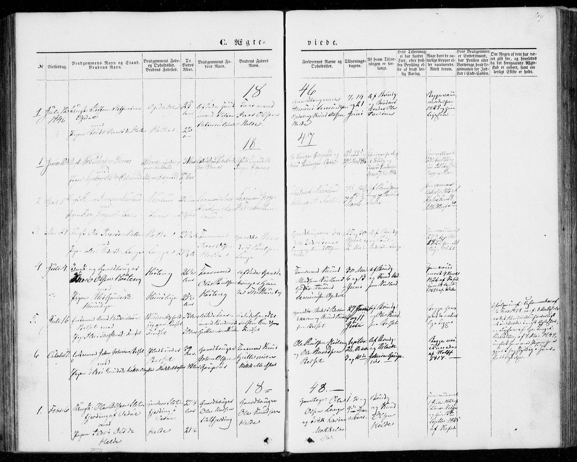 Ministerialprotokoller, klokkerbøker og fødselsregistre - Møre og Romsdal, AV/SAT-A-1454/554/L0643: Parish register (official) no. 554A01, 1846-1879, p. 194