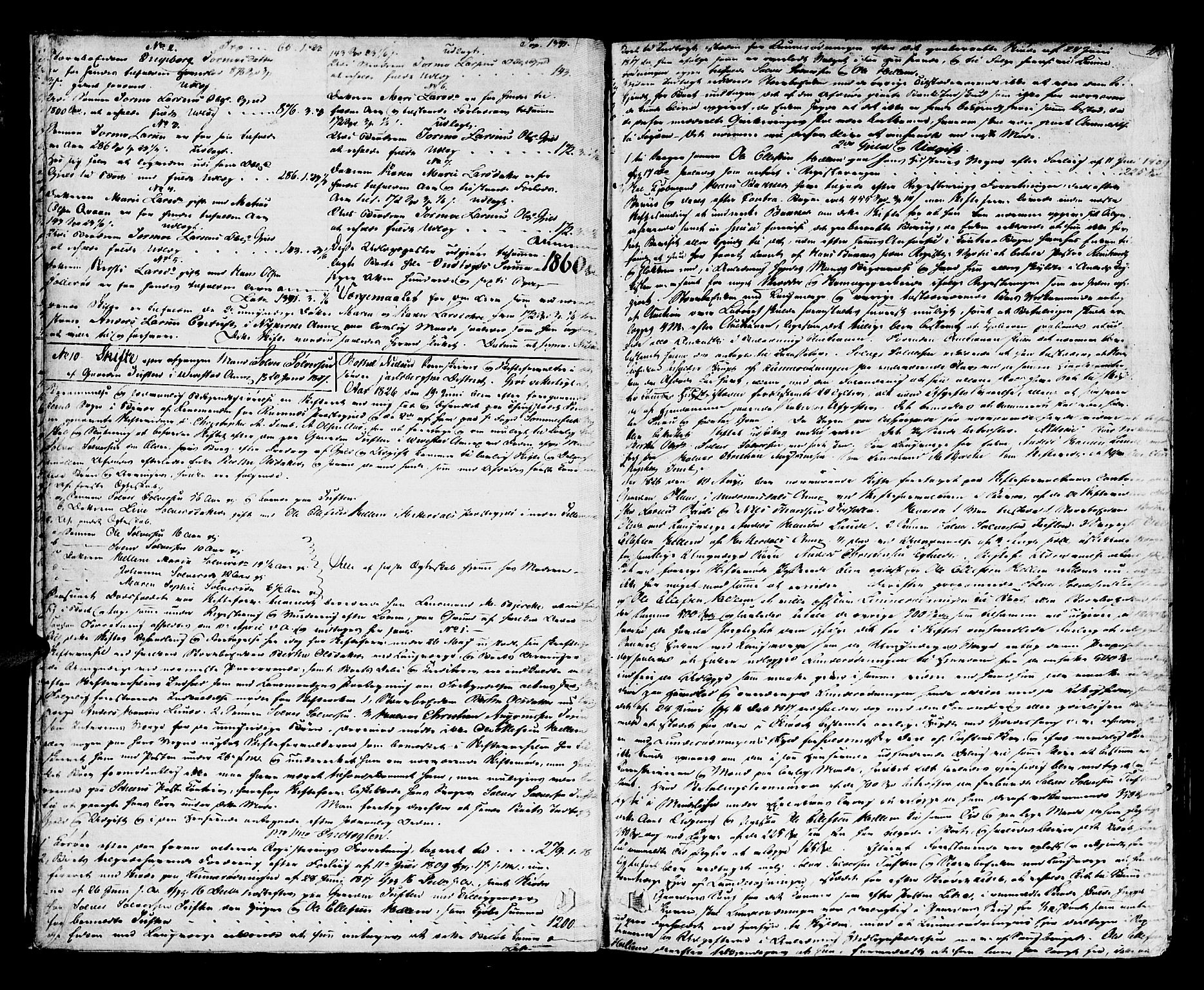 Søndre Jarlsberg sorenskriveri, AV/SAKO-A-129/H/Hb/Hbd/L0001: Skifteutlodningsprotokoll, 1826-1837, p. 10b-11a
