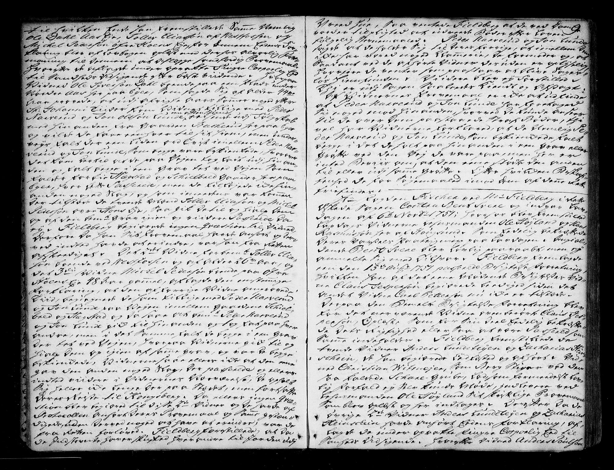 Eiker, Modum og Sigdal sorenskriveri, AV/SAKO-A-123/F/Fa/Fab/L0004: Tingbok, 1752-1753, p. 9