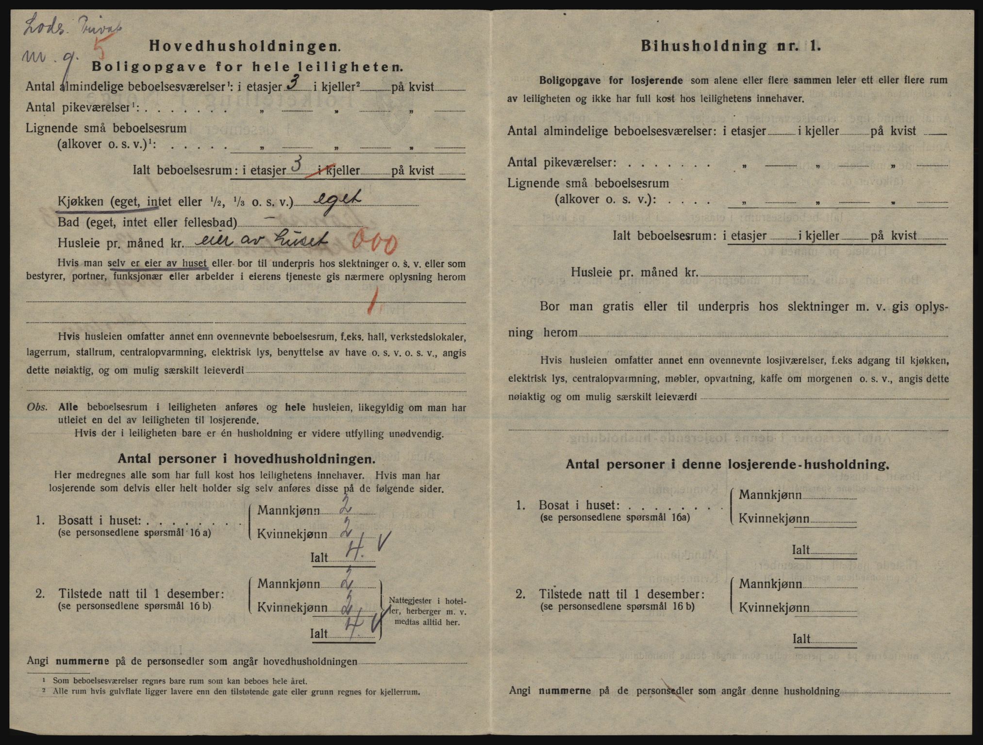 SATØ, 1920 census for Tromsø, 1920, p. 6330