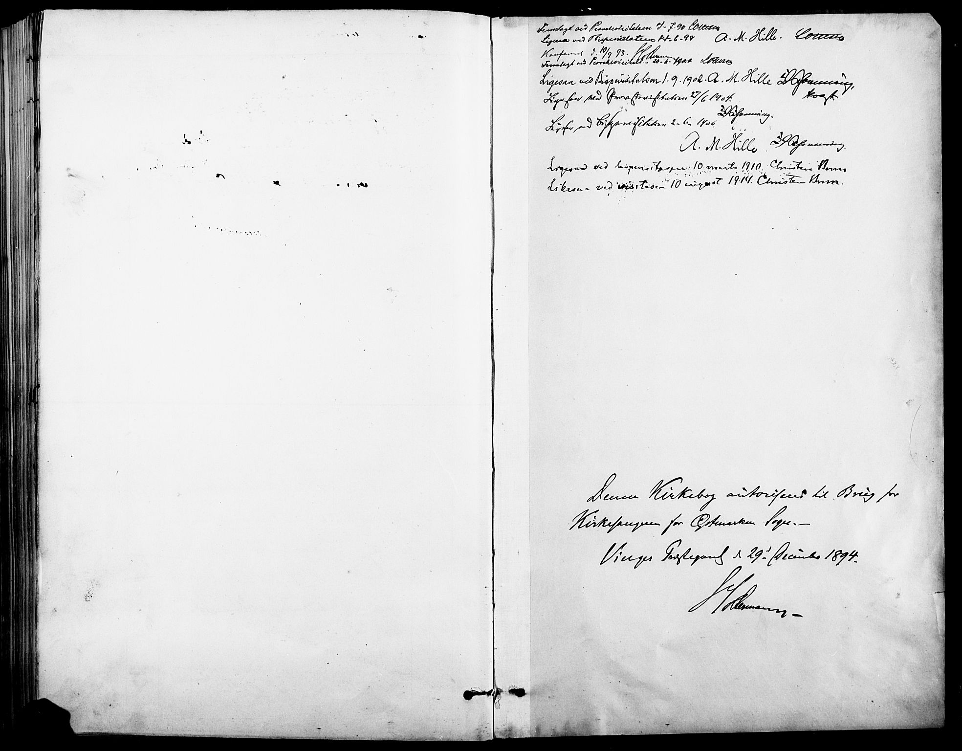 Vinger prestekontor, SAH/PREST-024/H/Ha/Hab/L0004: Parish register (copy) no. 4, 1895-1920