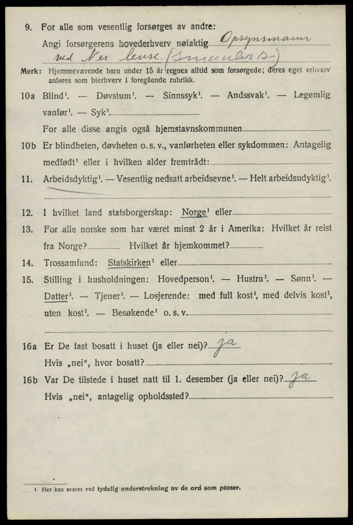 SAO, 1920 census for Skiptvet, 1920, p. 2906