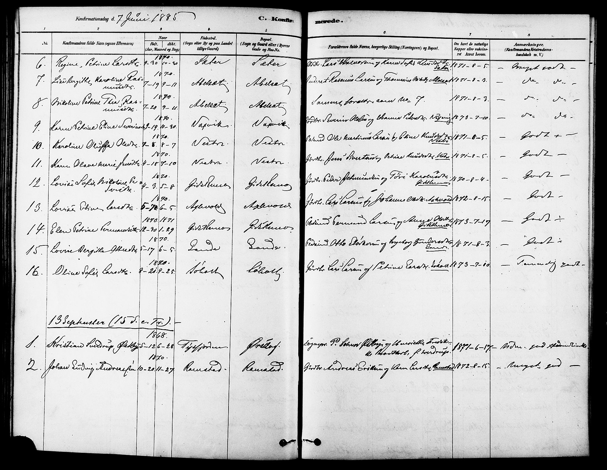 Ministerialprotokoller, klokkerbøker og fødselsregistre - Møre og Romsdal, SAT/A-1454/522/L0315: Parish register (official) no. 522A10, 1878-1890