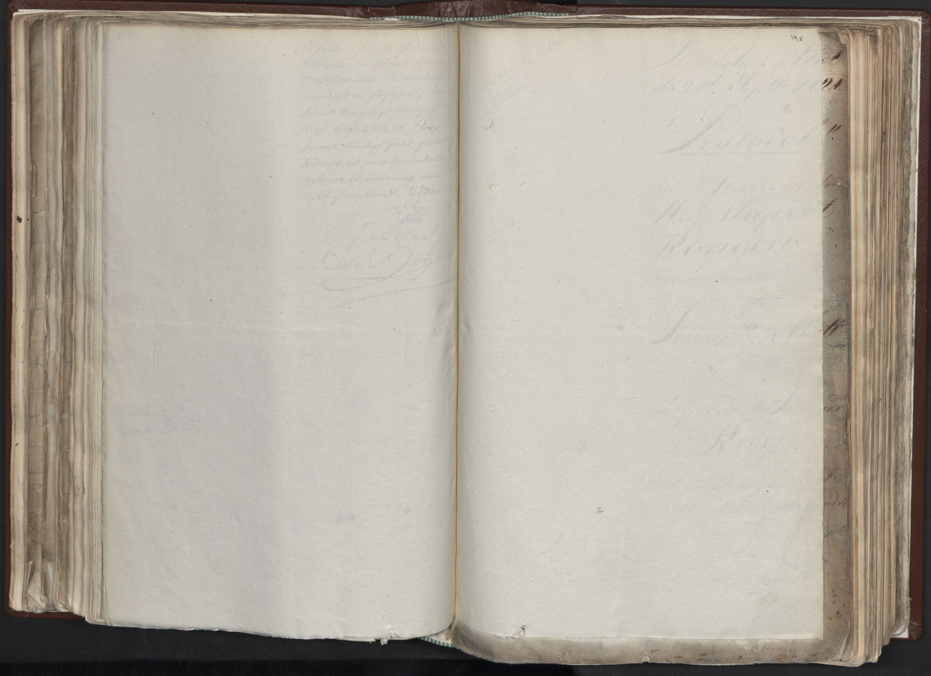 Statsrådssekretariatet, AV/RA-S-1001/A/Ab/L0012: Kgl. res. nr. 5679-6008 II, 1821, p. 197b-198a