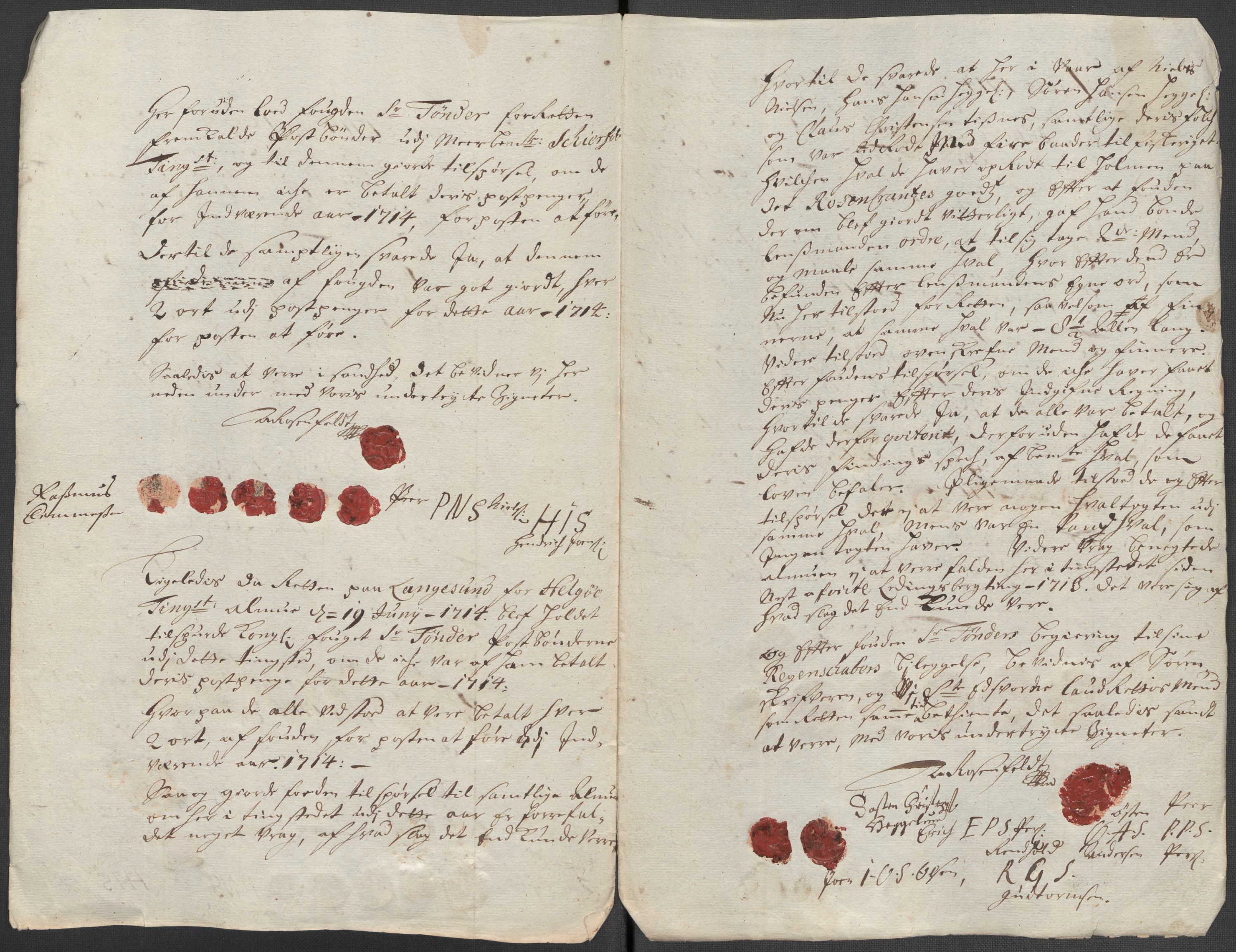 Rentekammeret inntil 1814, Reviderte regnskaper, Fogderegnskap, AV/RA-EA-4092/R68/L4760: Fogderegnskap Senja og Troms, 1714, p. 283