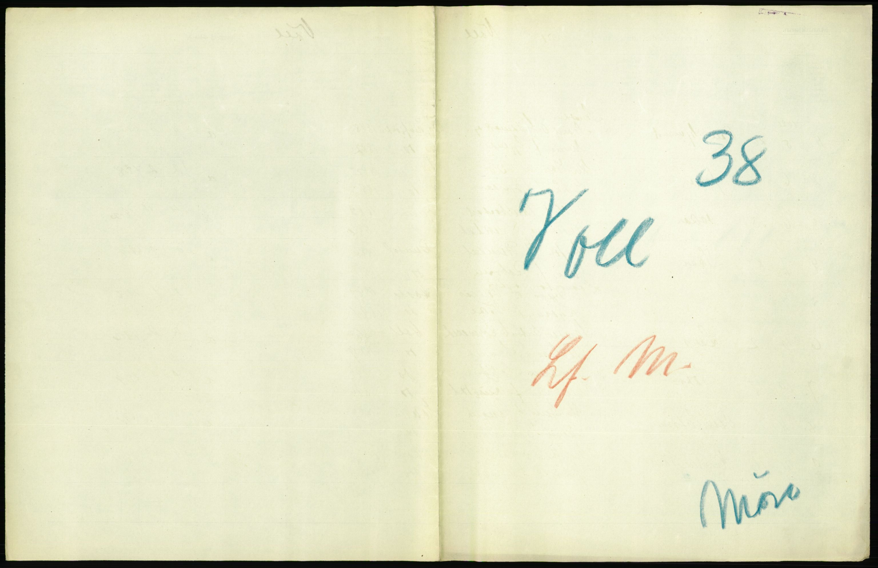 Statistisk sentralbyrå, Sosiodemografiske emner, Befolkning, RA/S-2228/D/Df/Dfc/Dfca/L0040: Møre fylke: Levendefødte menn og kvinner. Bygder., 1921, p. 341