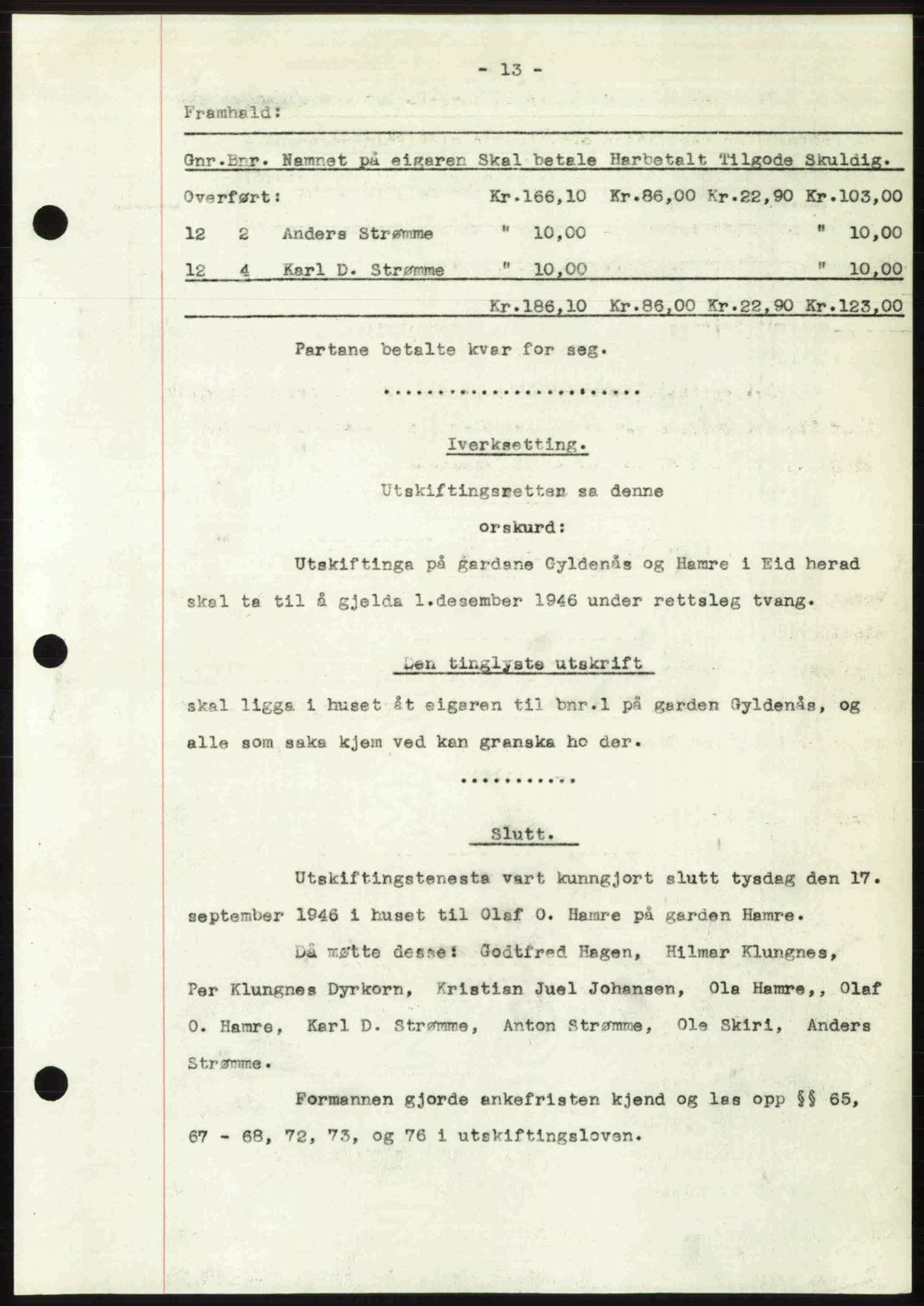 Romsdal sorenskriveri, AV/SAT-A-4149/1/2/2C: Mortgage book no. A22, 1947-1947, Diary no: : 359/1947